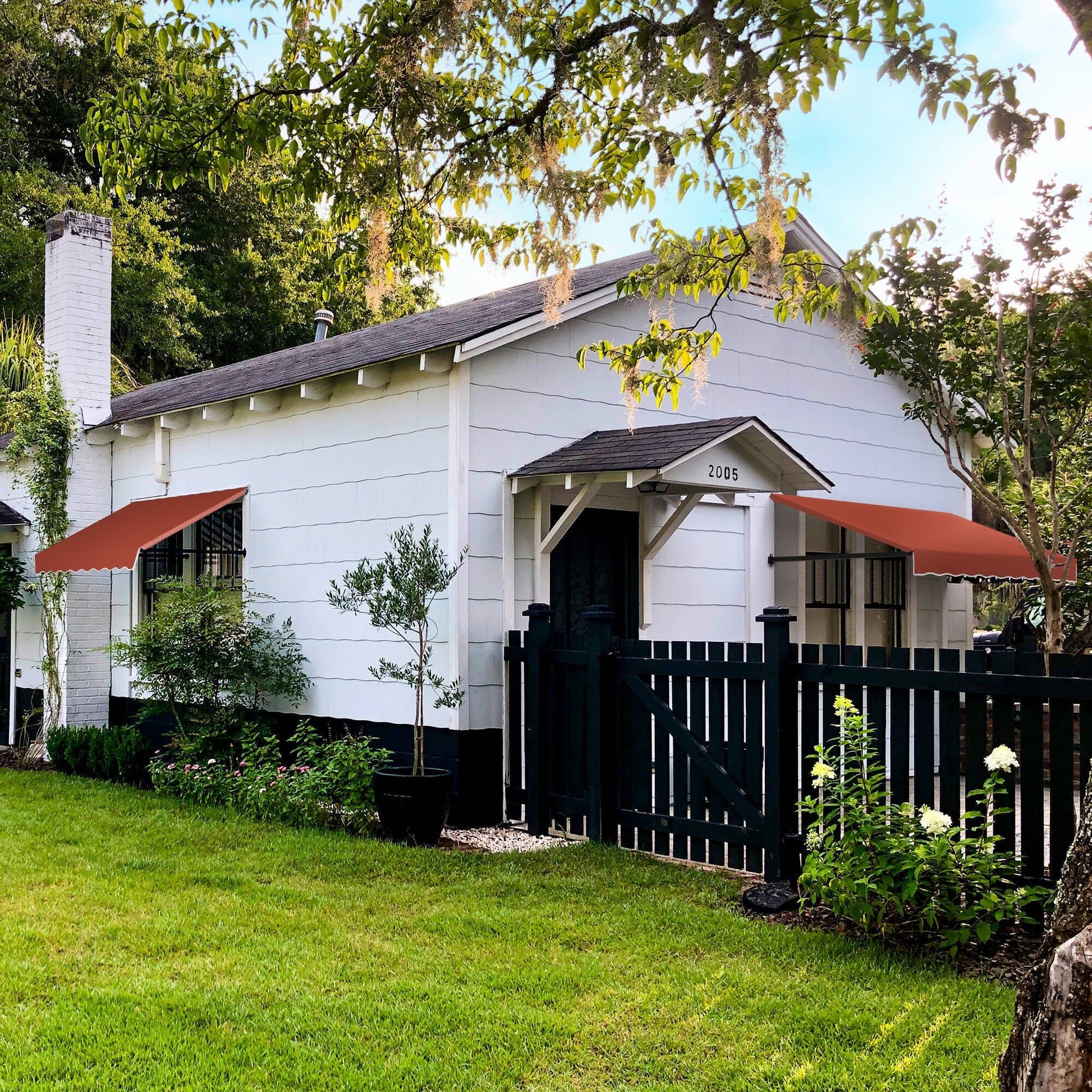 Small Dallas Retro® Awning - Awntech Corporation