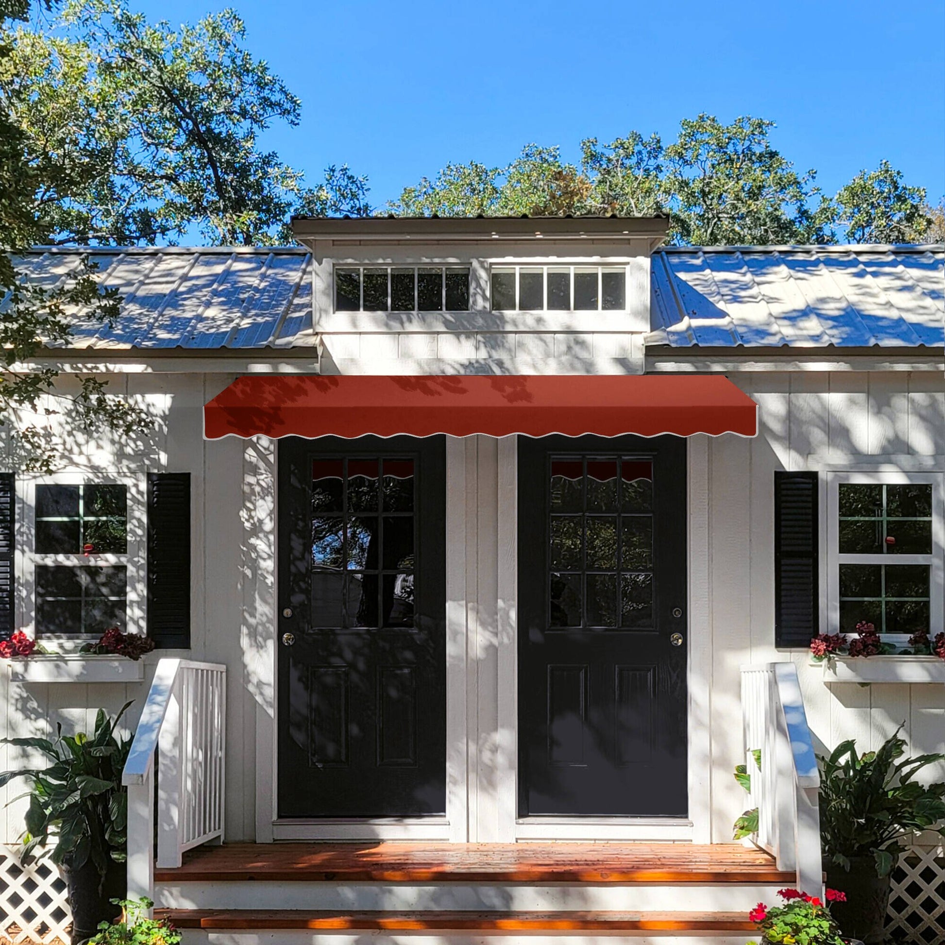 Small Dallas Retro® Awning - Awntech Corporation