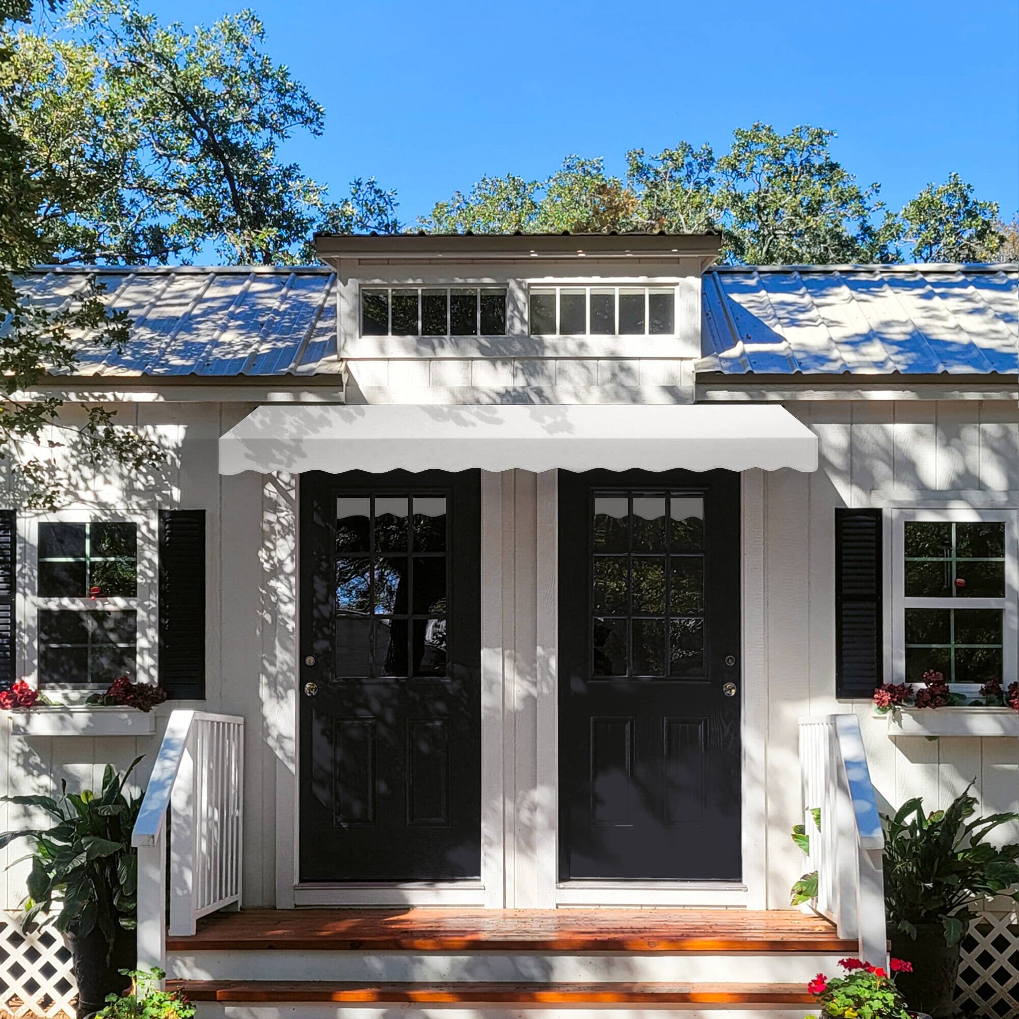 Small Dallas Retro® Awning - Awntech Corporation