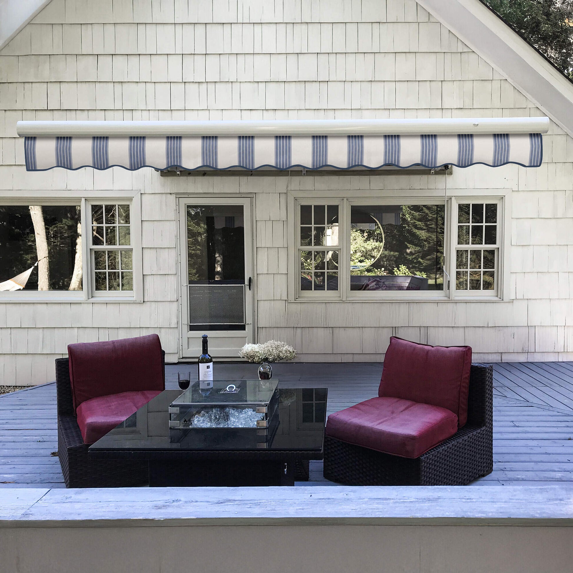 Key West® Right Motor Awning - Awntech Corporation