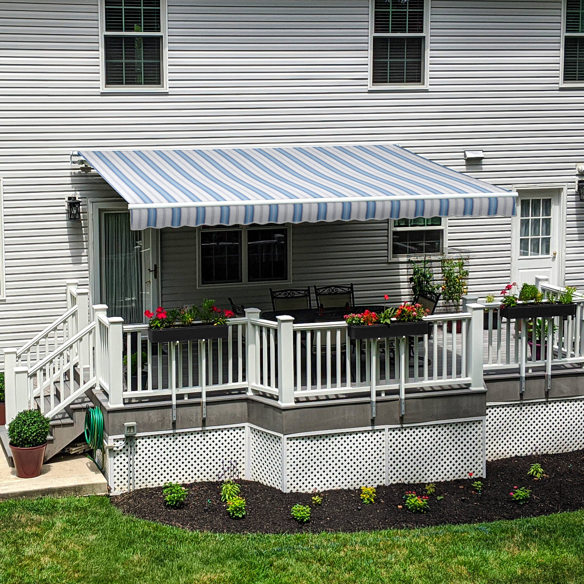 Maui® Right Motor Awning - Awntech Corporation