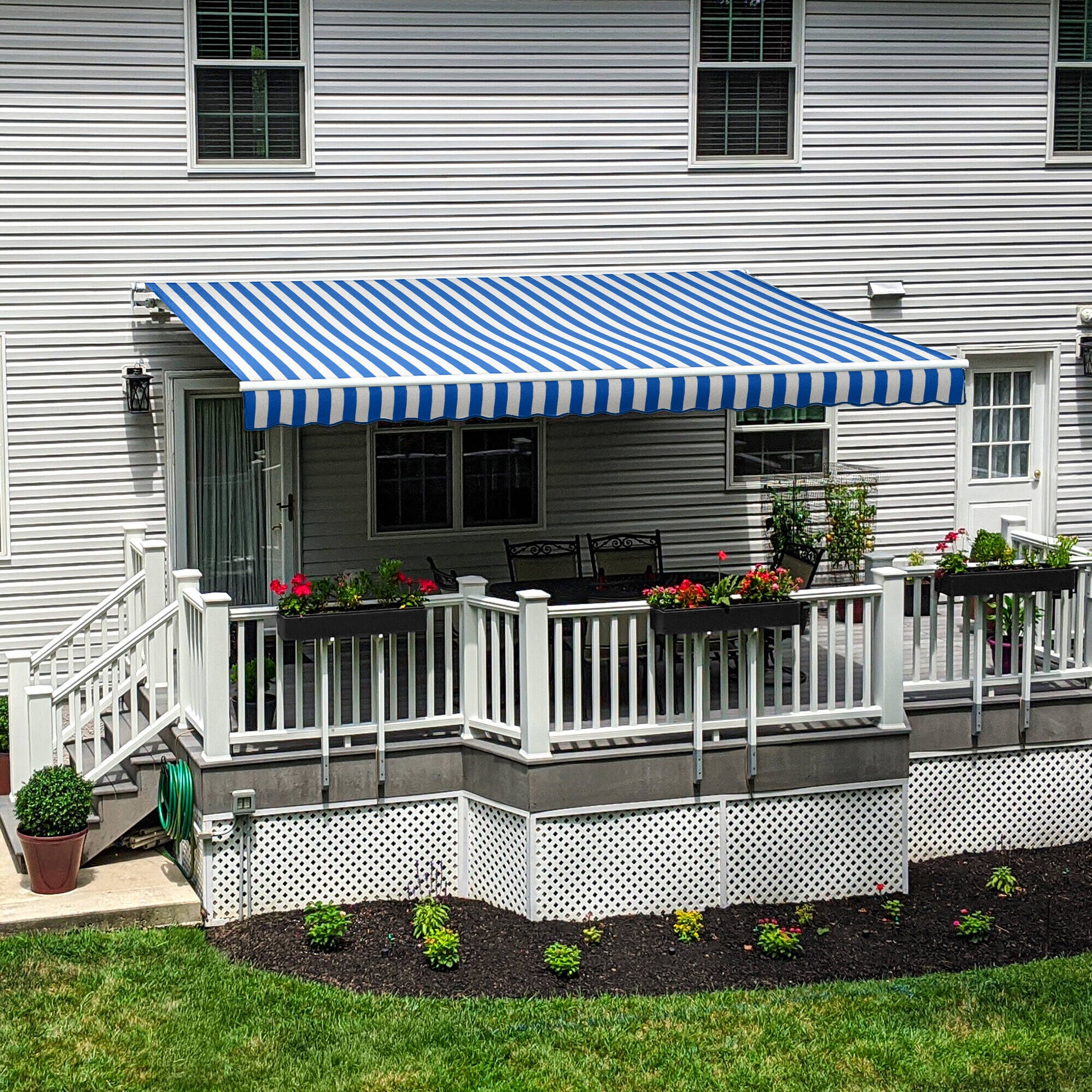 Maui® Left Motor Awning - Awntech Corporation