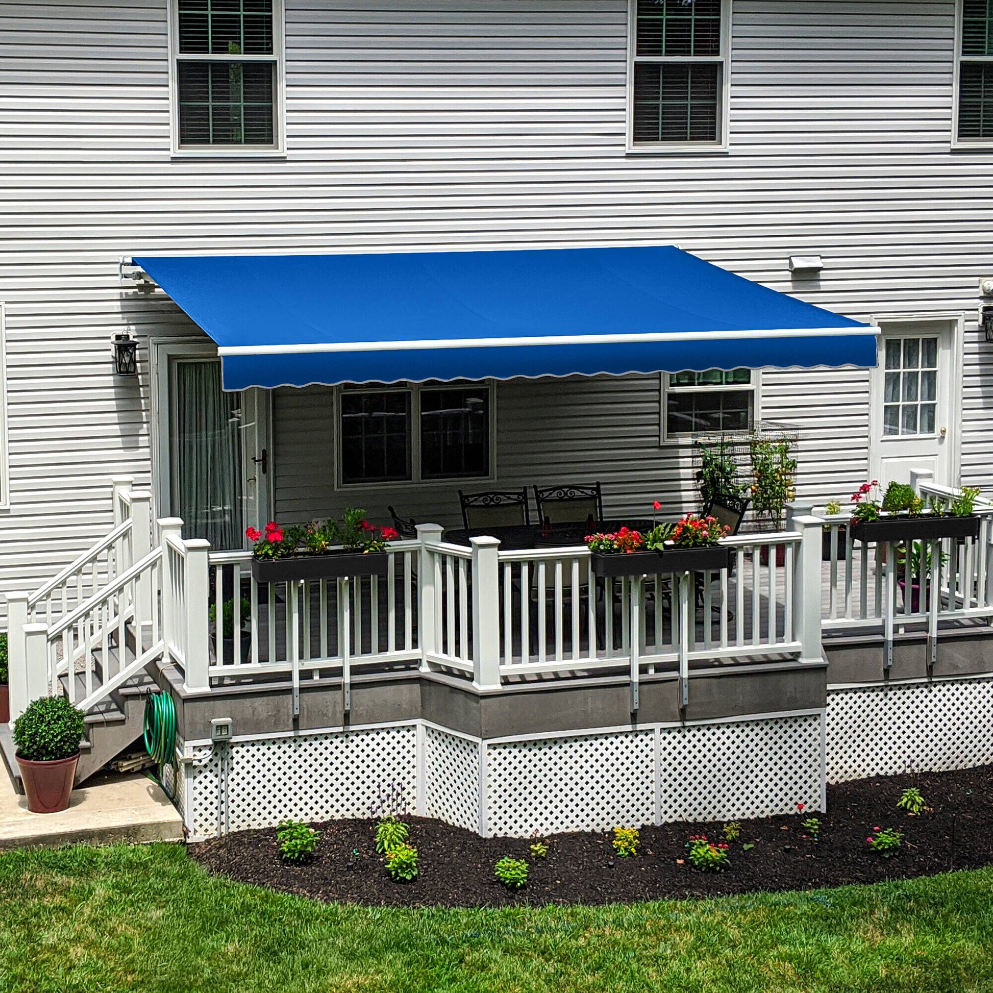 Maui® Left Motor Awning - Awntech Corporation