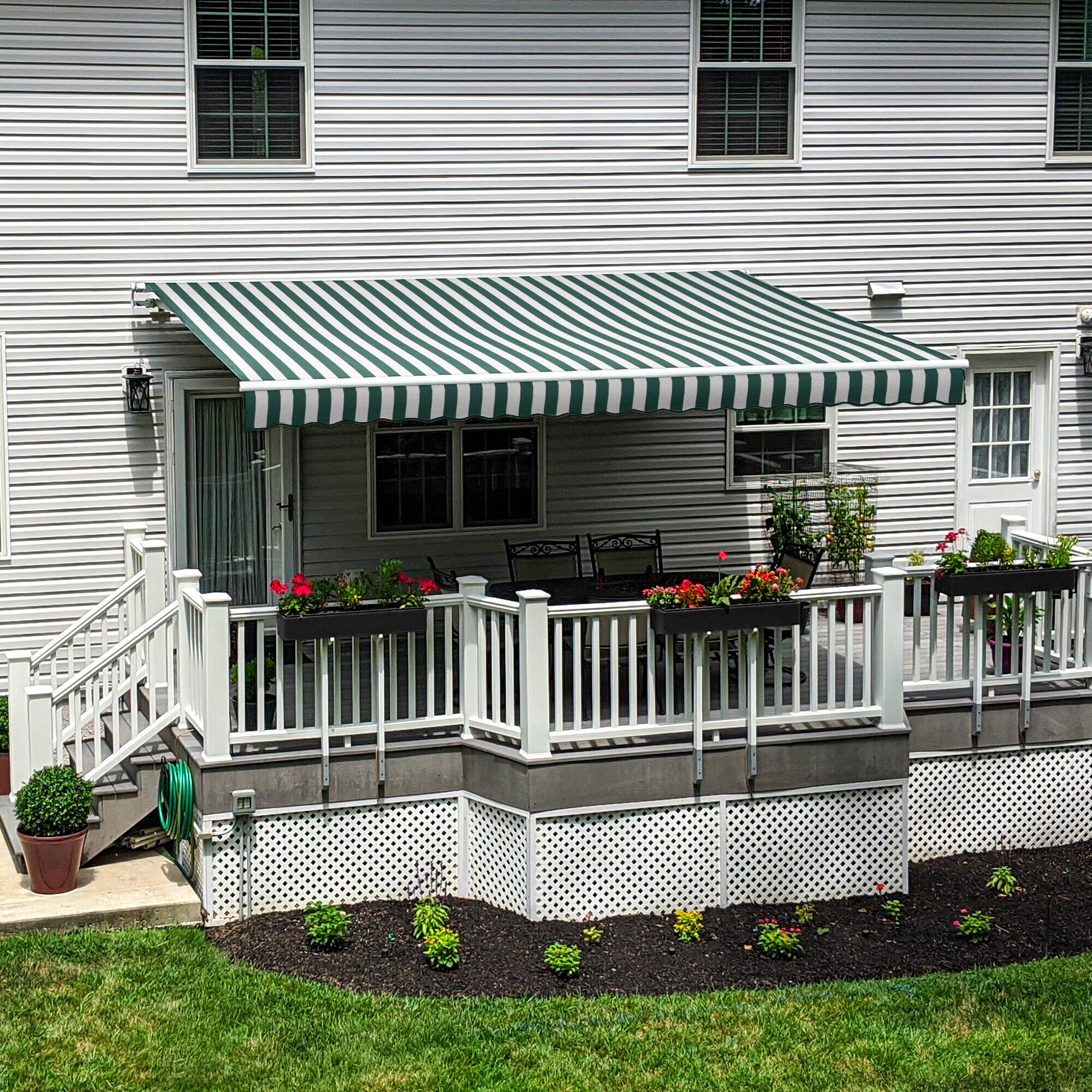 Maui® Right Motor Awning - Awntech Corporation