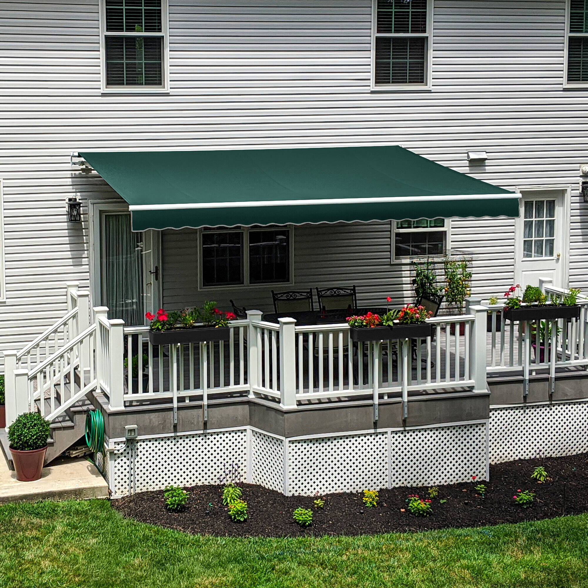 Maui® Right Motor Awning - Awntech Corporation