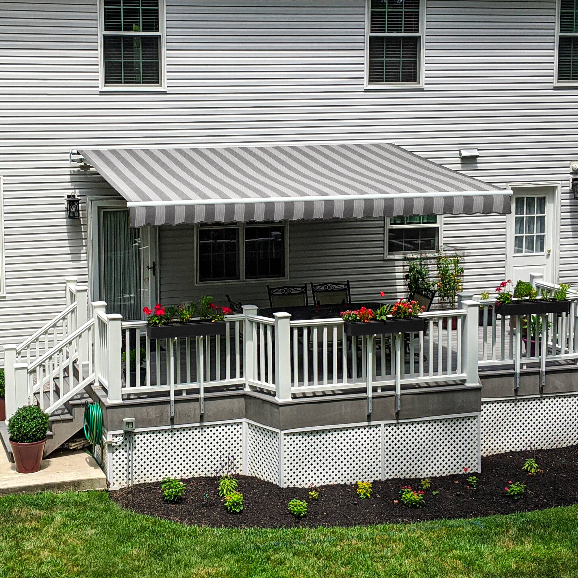 Maui® Right Motor Awning - Awntech Corporation