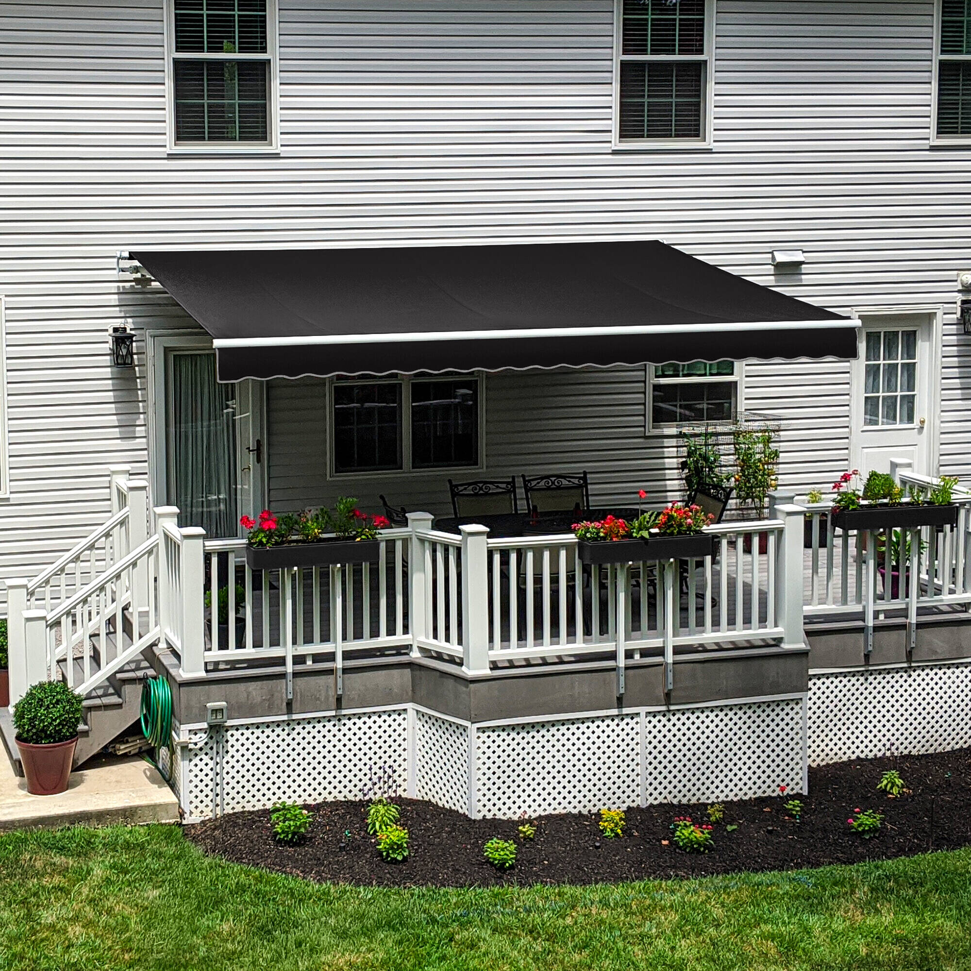 Maui® Right Motor Awning - Awntech Corporation