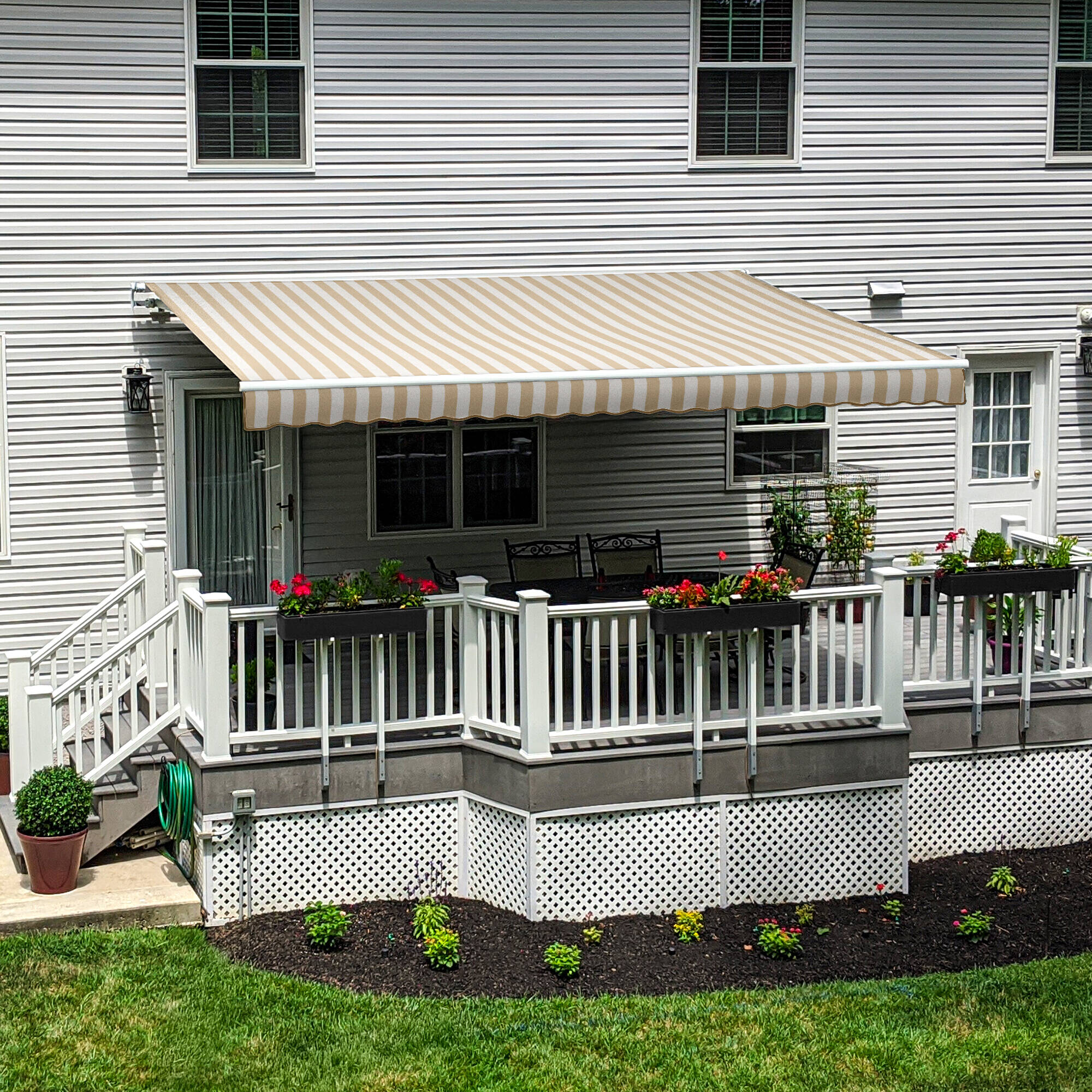 Maui® Right Motor Awning - Awntech Corporation