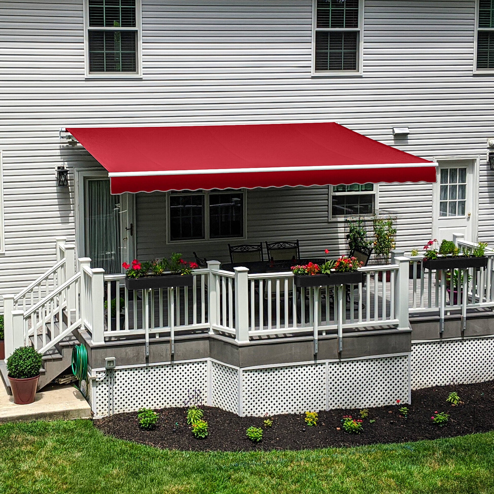 Maui® Left Motor Awning - Awntech Corporation