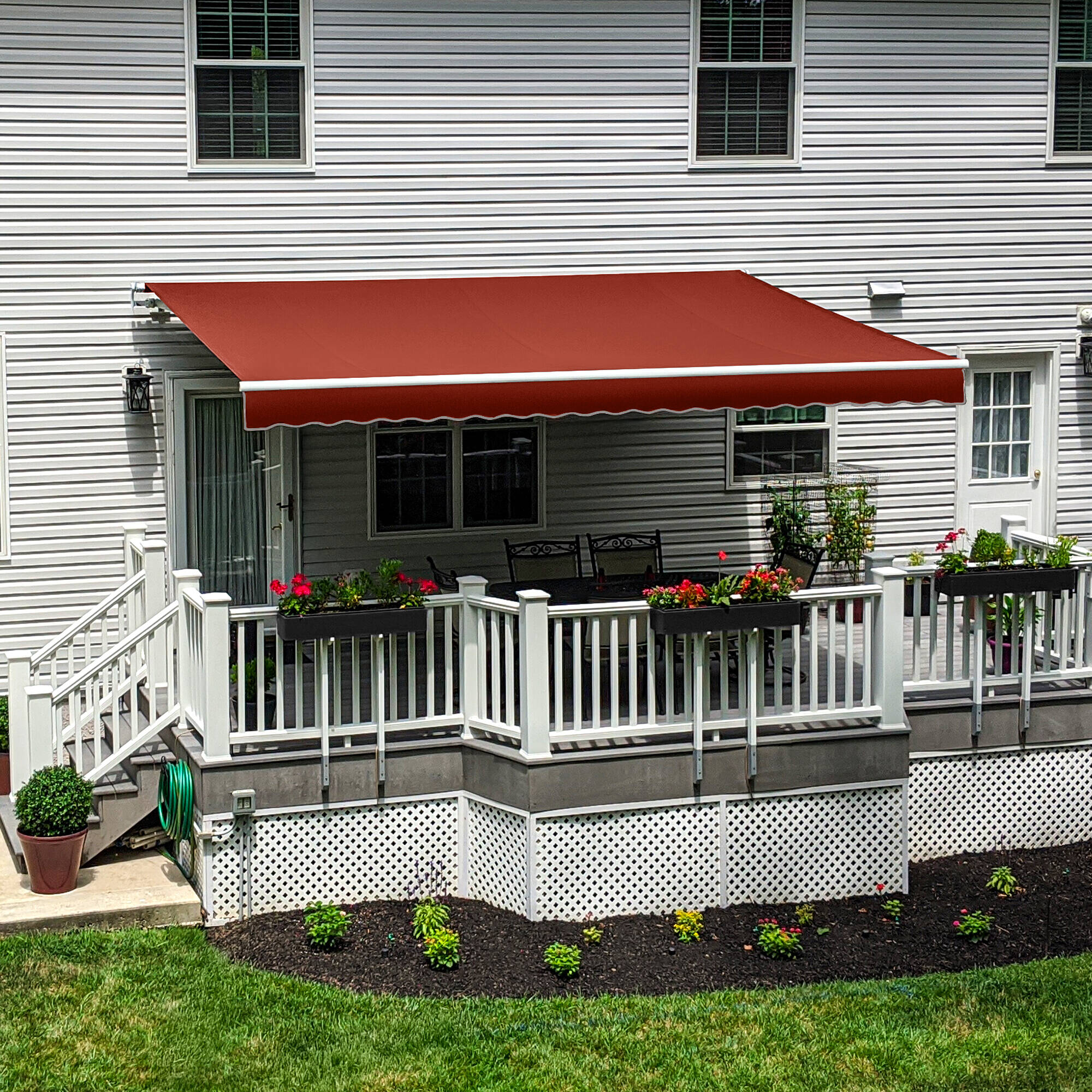Maui® Right Motor Awning - Awntech Corporation