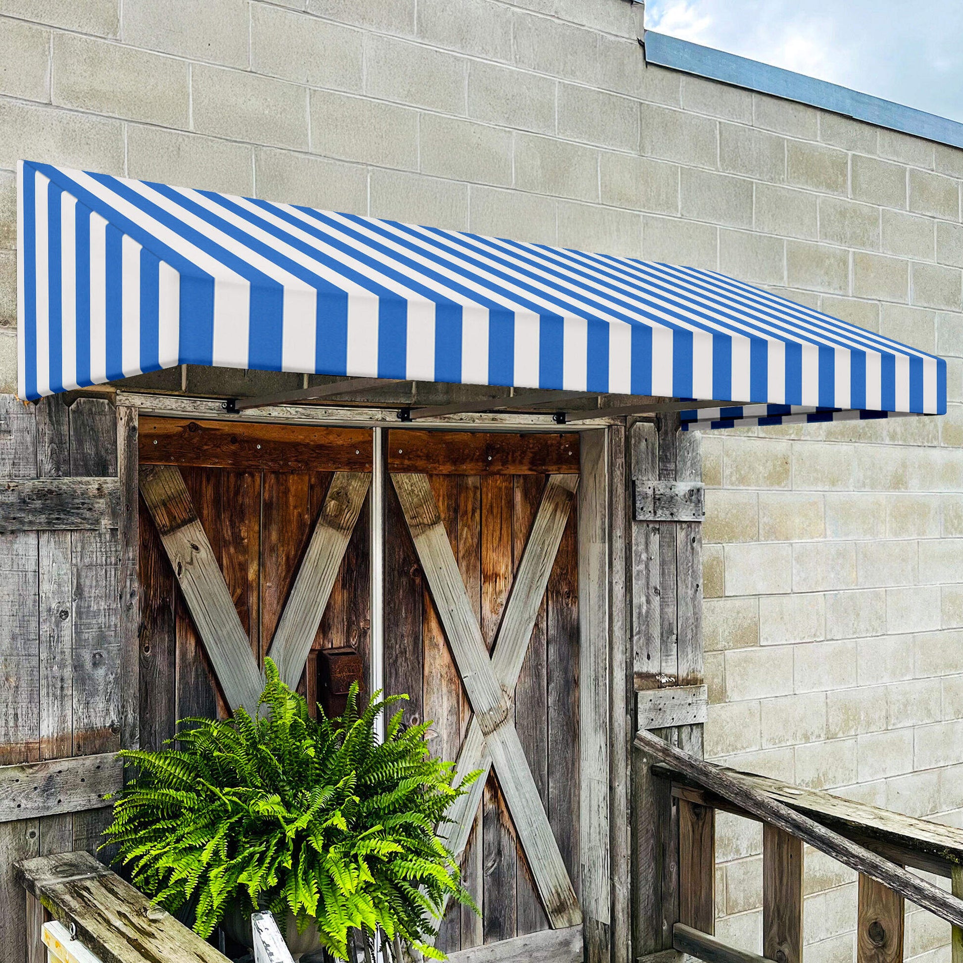Large New Yorker® Awning - Awntech Corporation