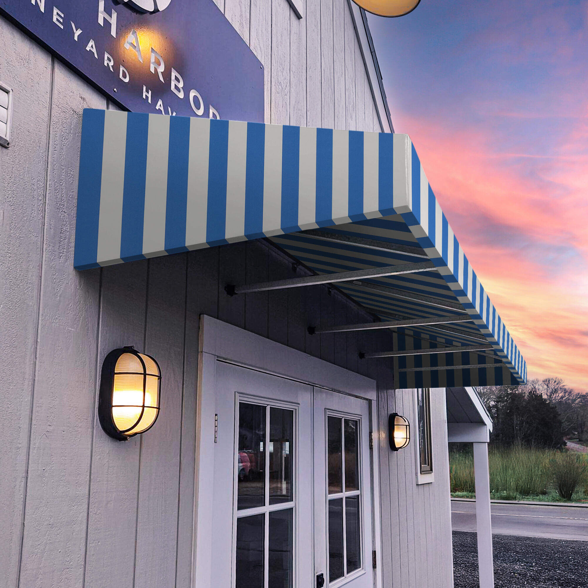 Large New Yorker® Awning - Awntech Corporation