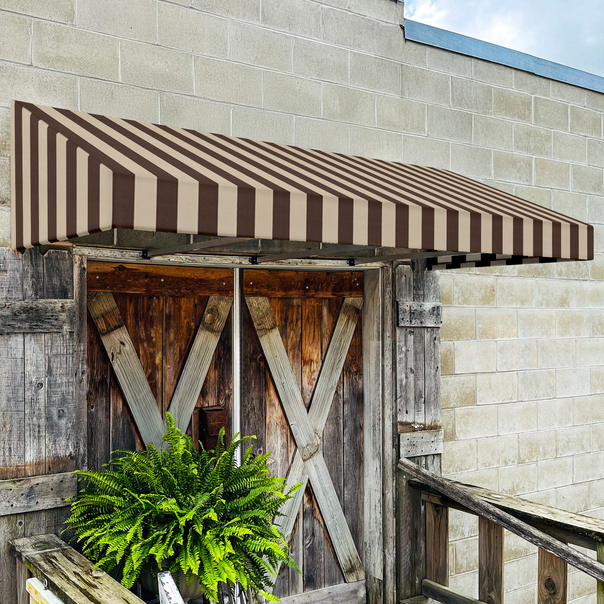 Large New Yorker® Awning - Awntech Corporation