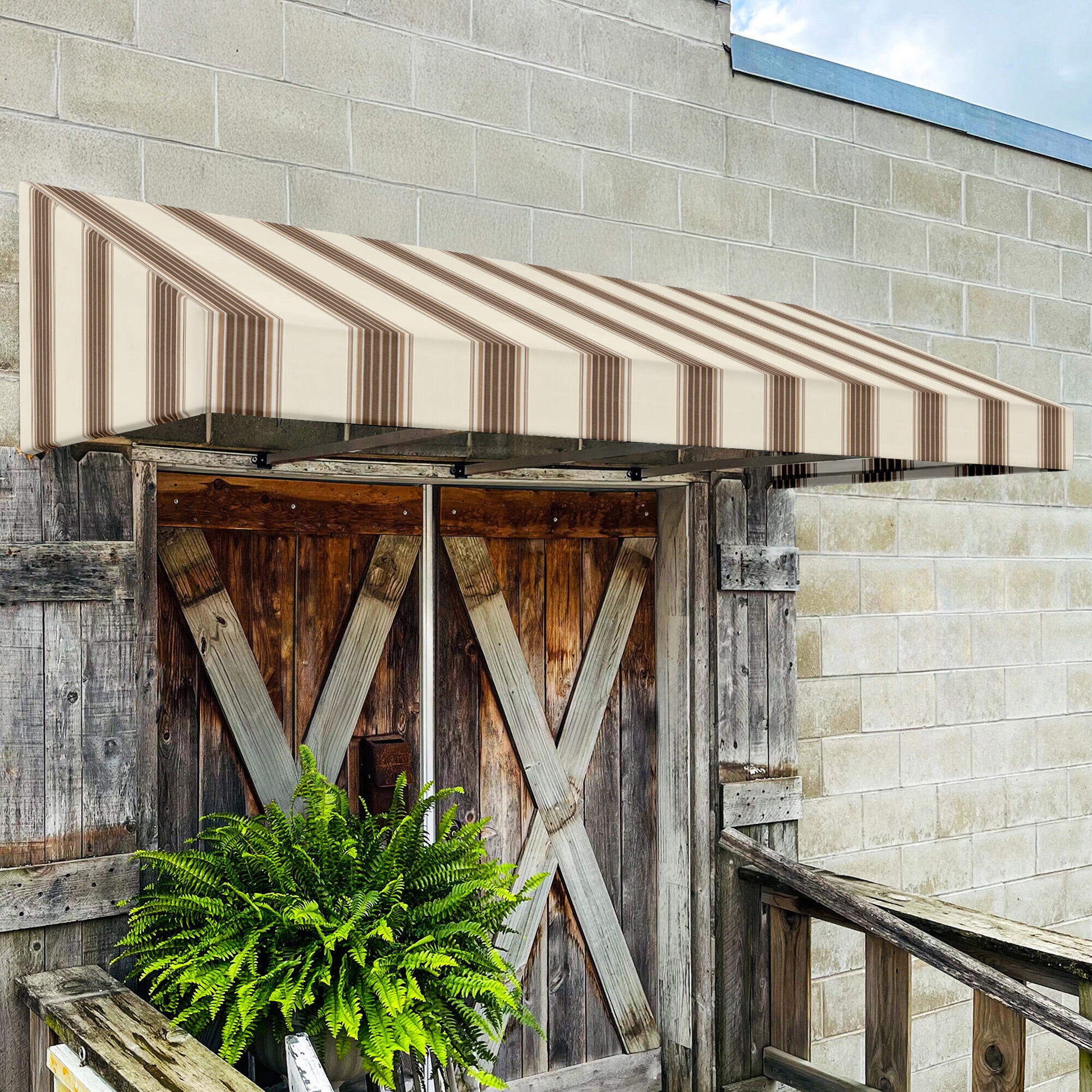 Large New Yorker® Awning - Awntech Corporation