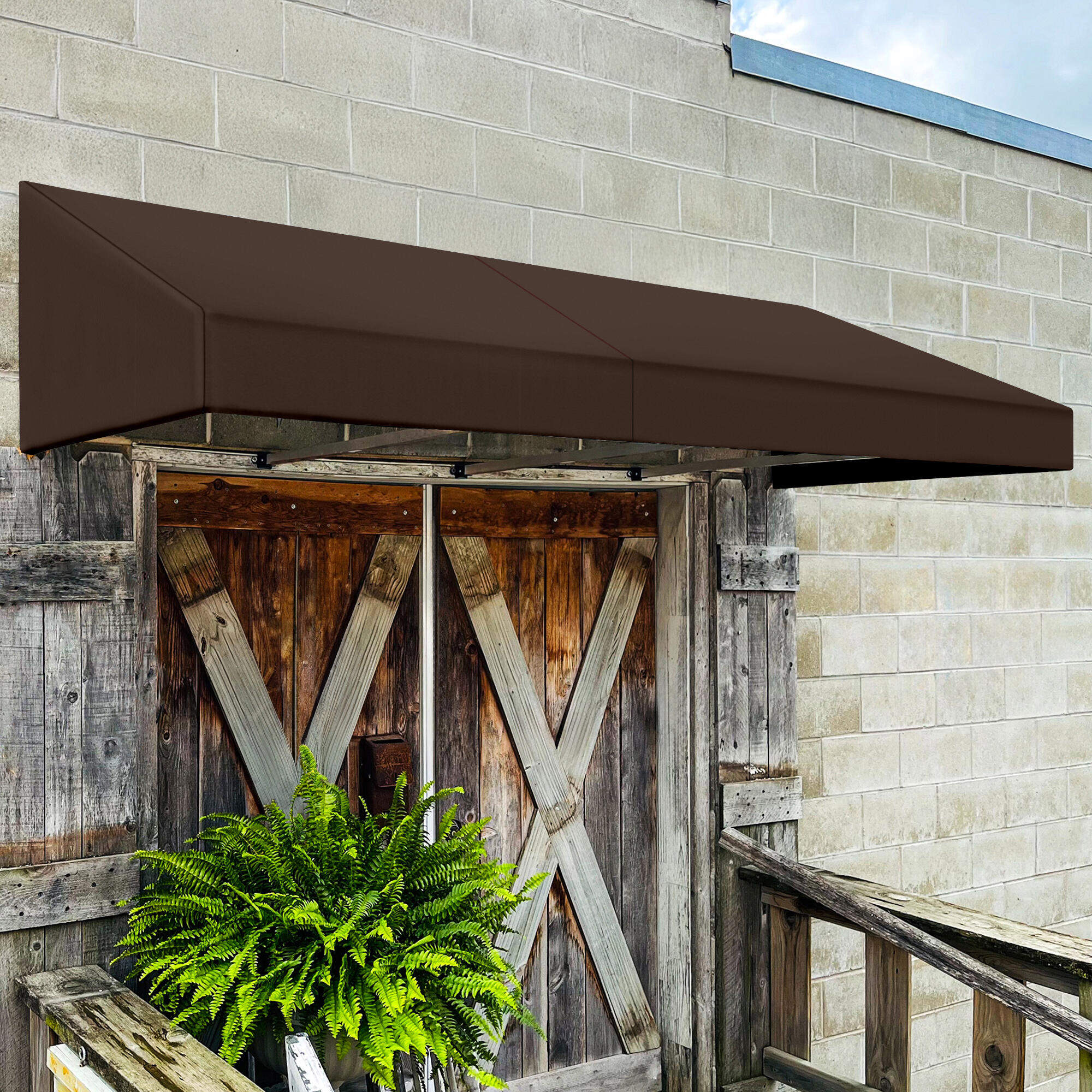 Large New Yorker® Awning - Awntech Corporation