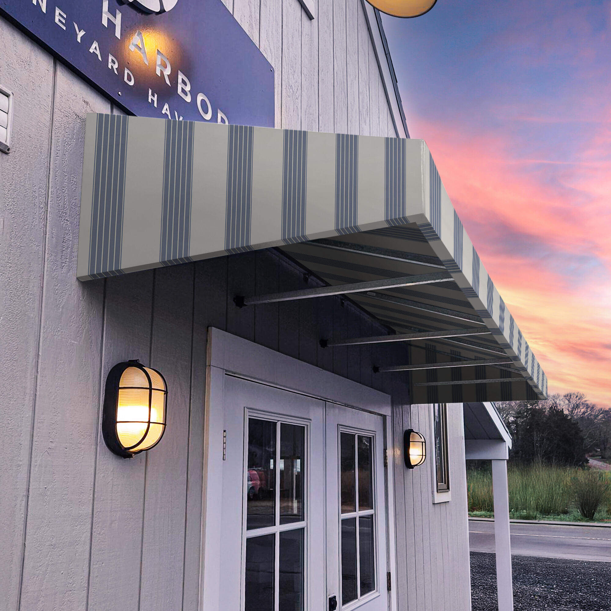 Large New Yorker® Awning - Awntech Corporation