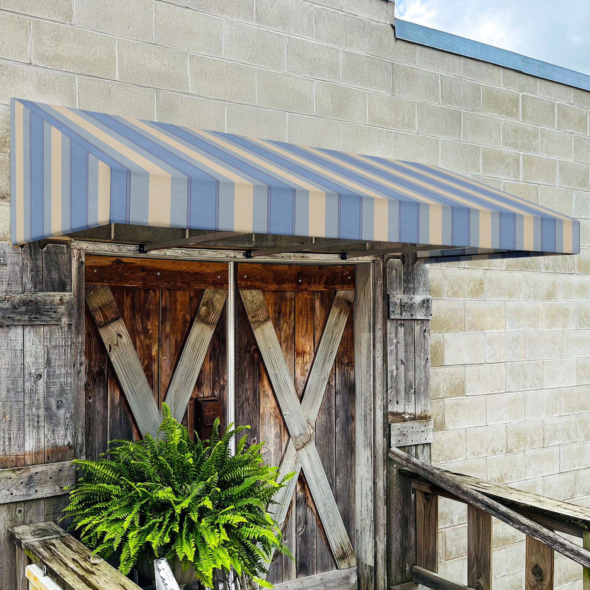 Large New Yorker® Awning - Awntech Corporation