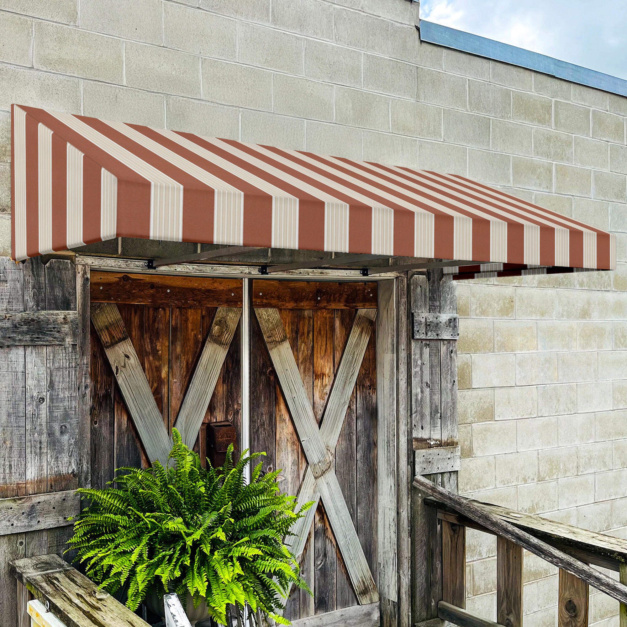 Large New Yorker® Awning - Awntech Corporation