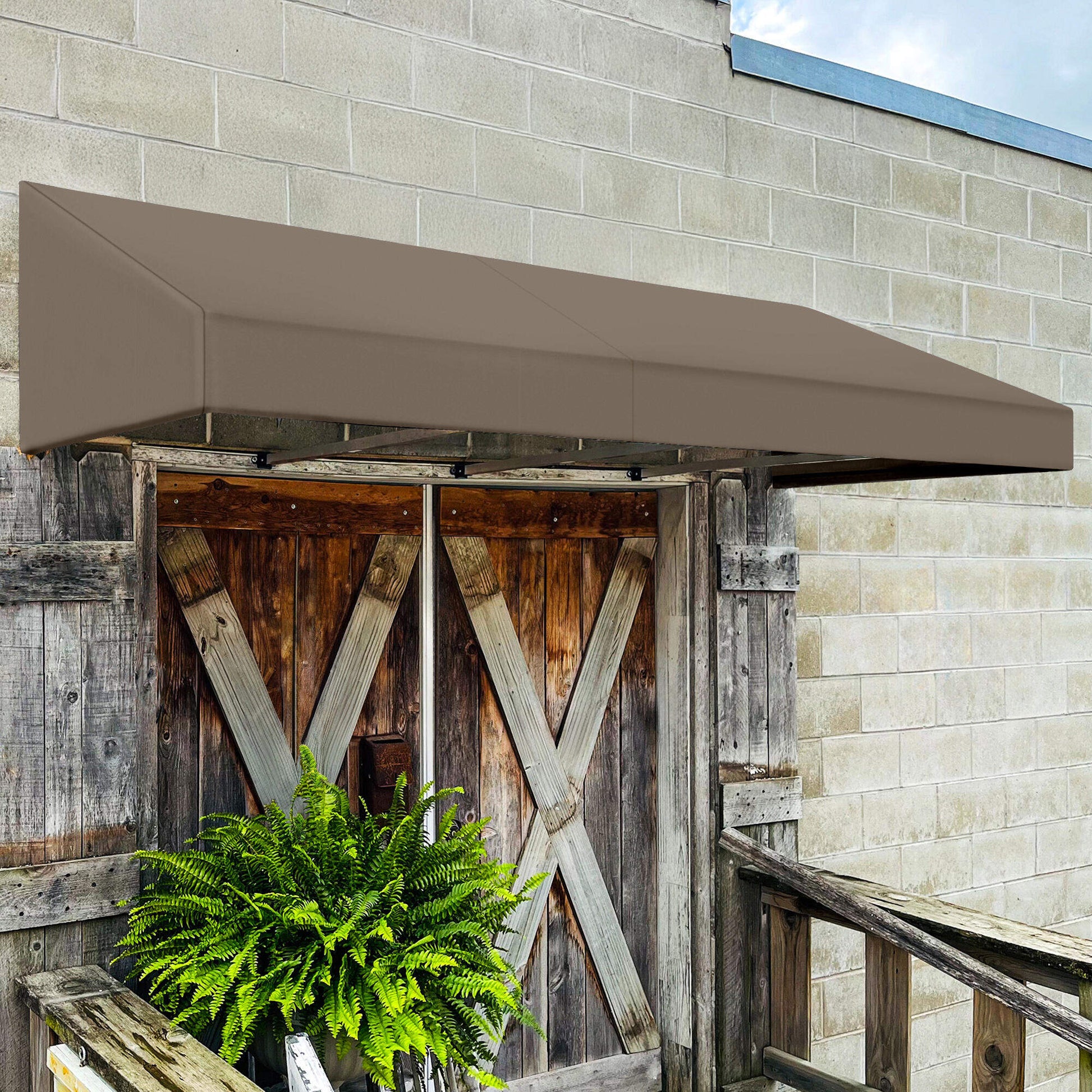 Large New Yorker® Awning - Awntech Corporation