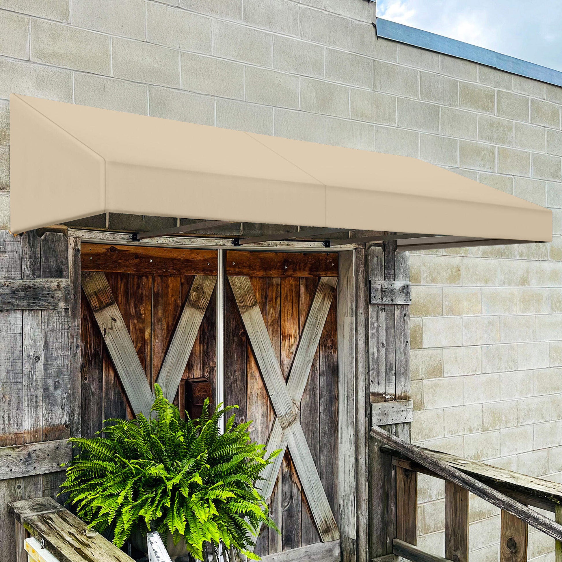 Large New Yorker® Awning - Awntech Corporation