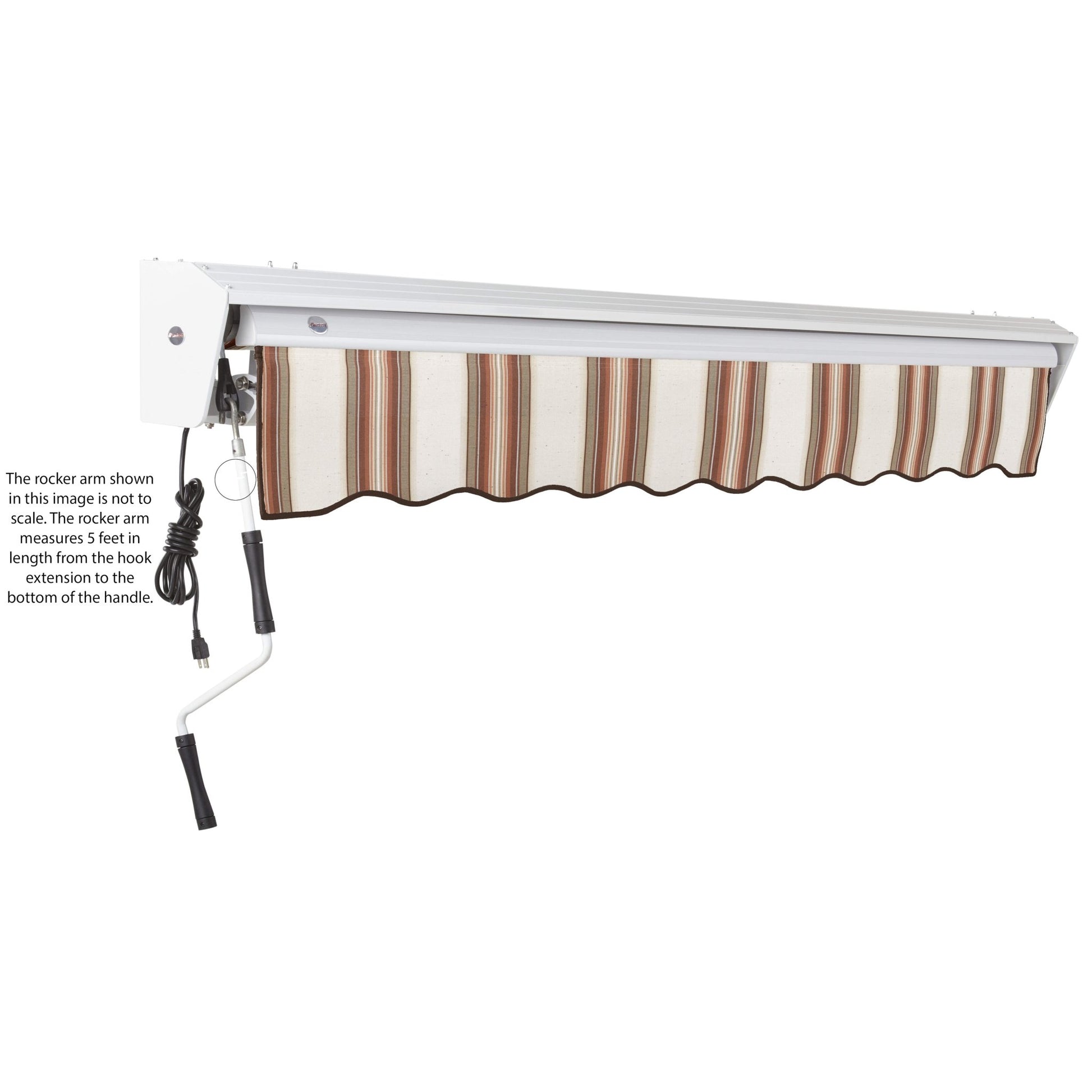Destin® Left Motor Awning - Awntech Corporation
