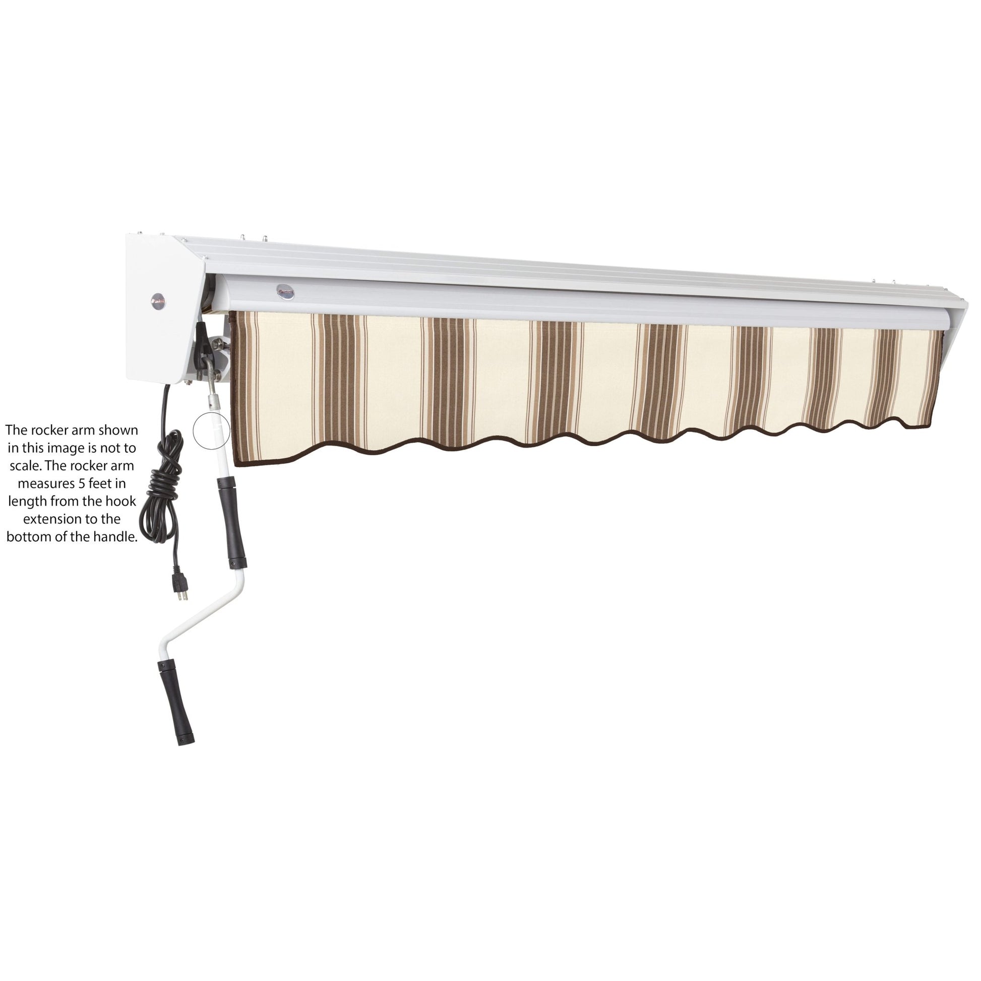 Destin® Left Motor Awning - Awntech Corporation