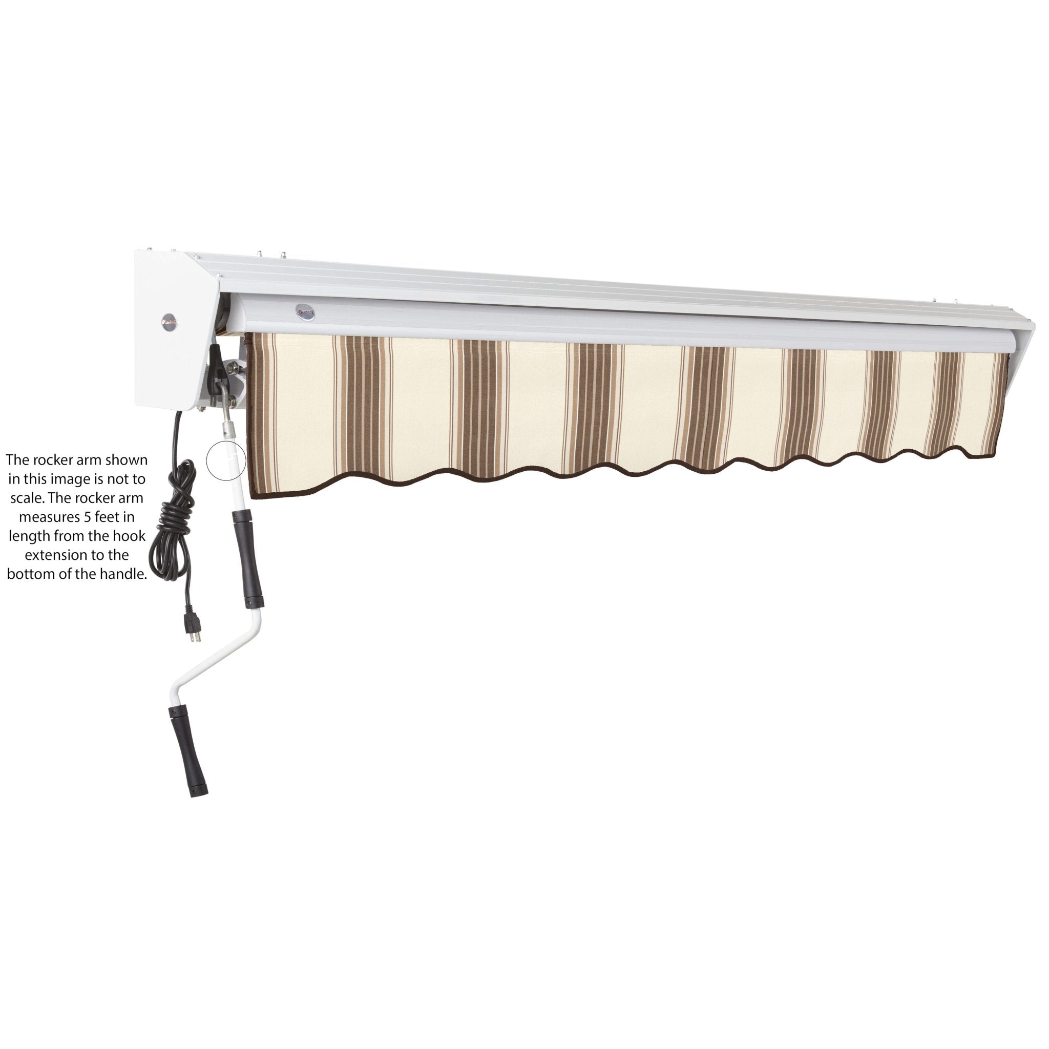 Destin® Left Motor Awning - Awntech Corporation