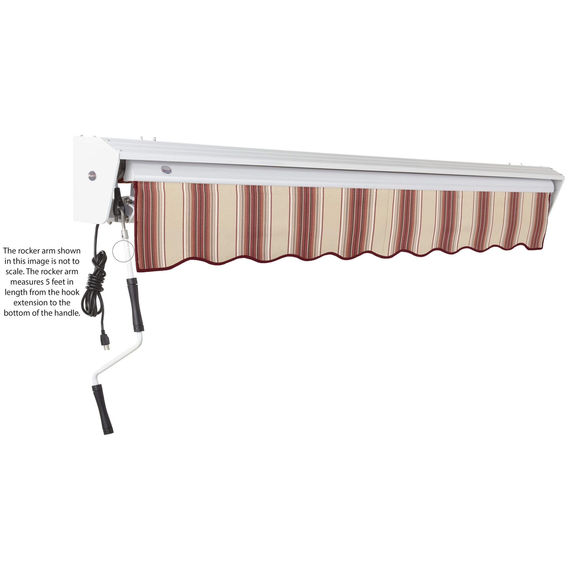 Destin® Left Motor Awning - Awntech Corporation