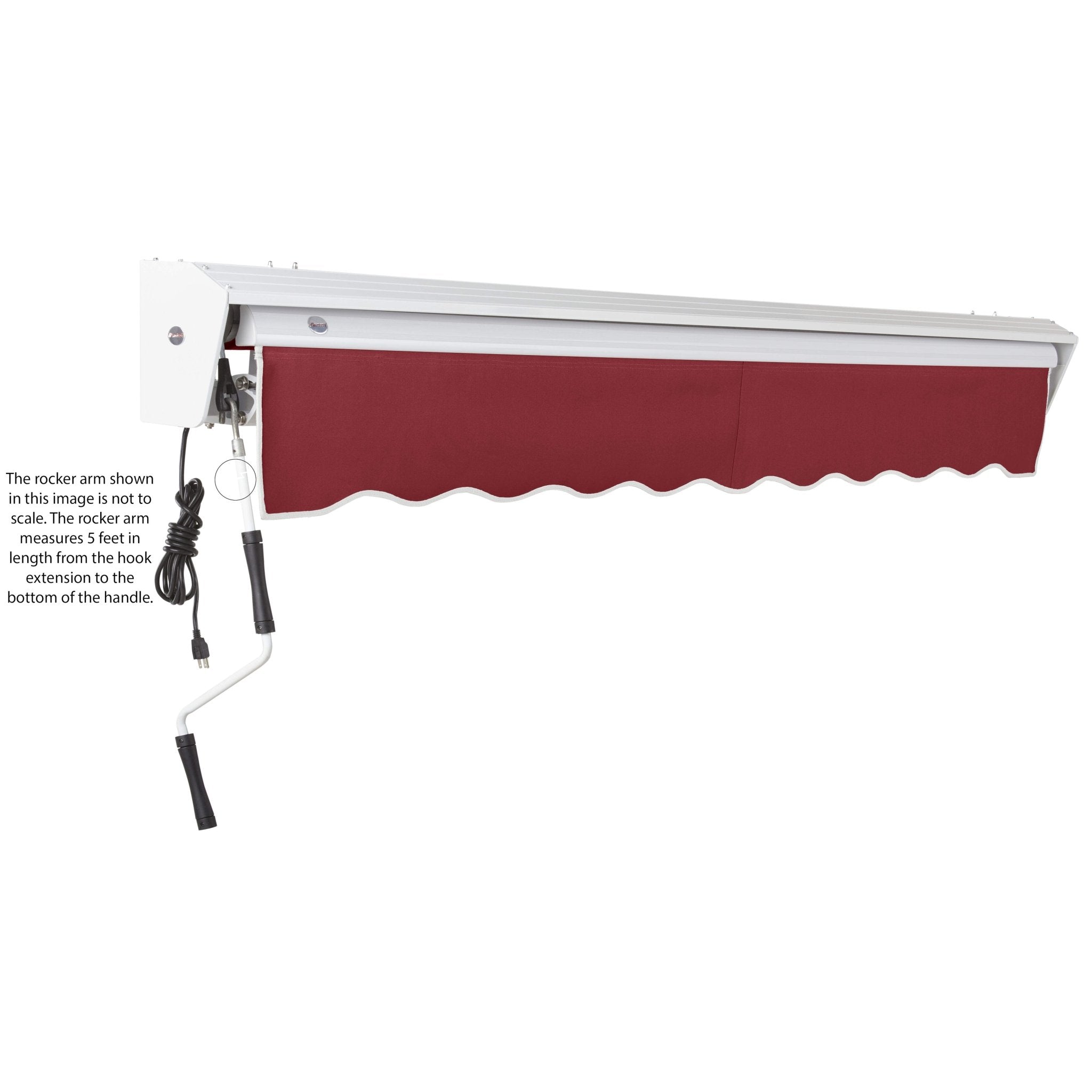 Destin® Left Motor Awning - Awntech Corporation