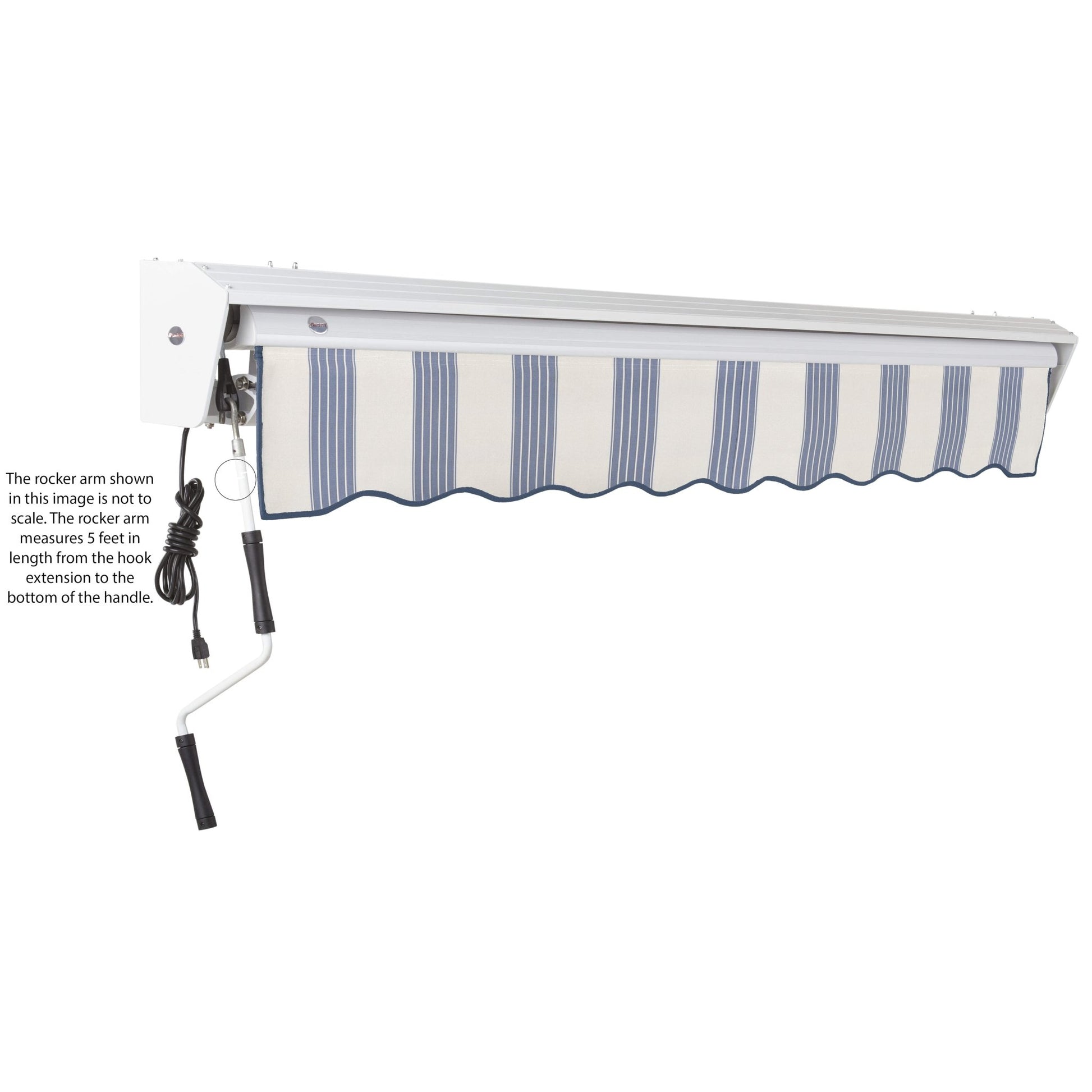 Destin® Left Motor Awning - Awntech Corporation