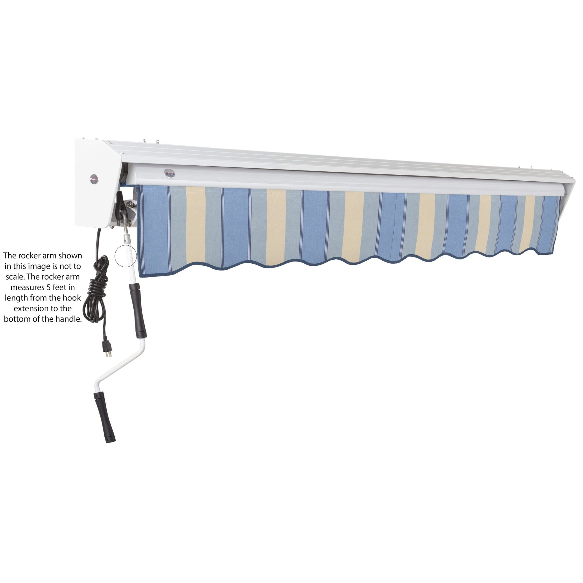 Destin® Left Motor Awning - Awntech Corporation