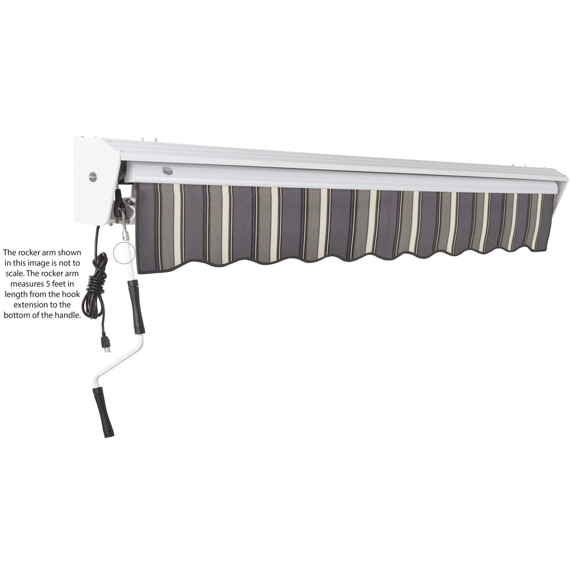 Destin® Left Motor Awning - Awntech Corporation