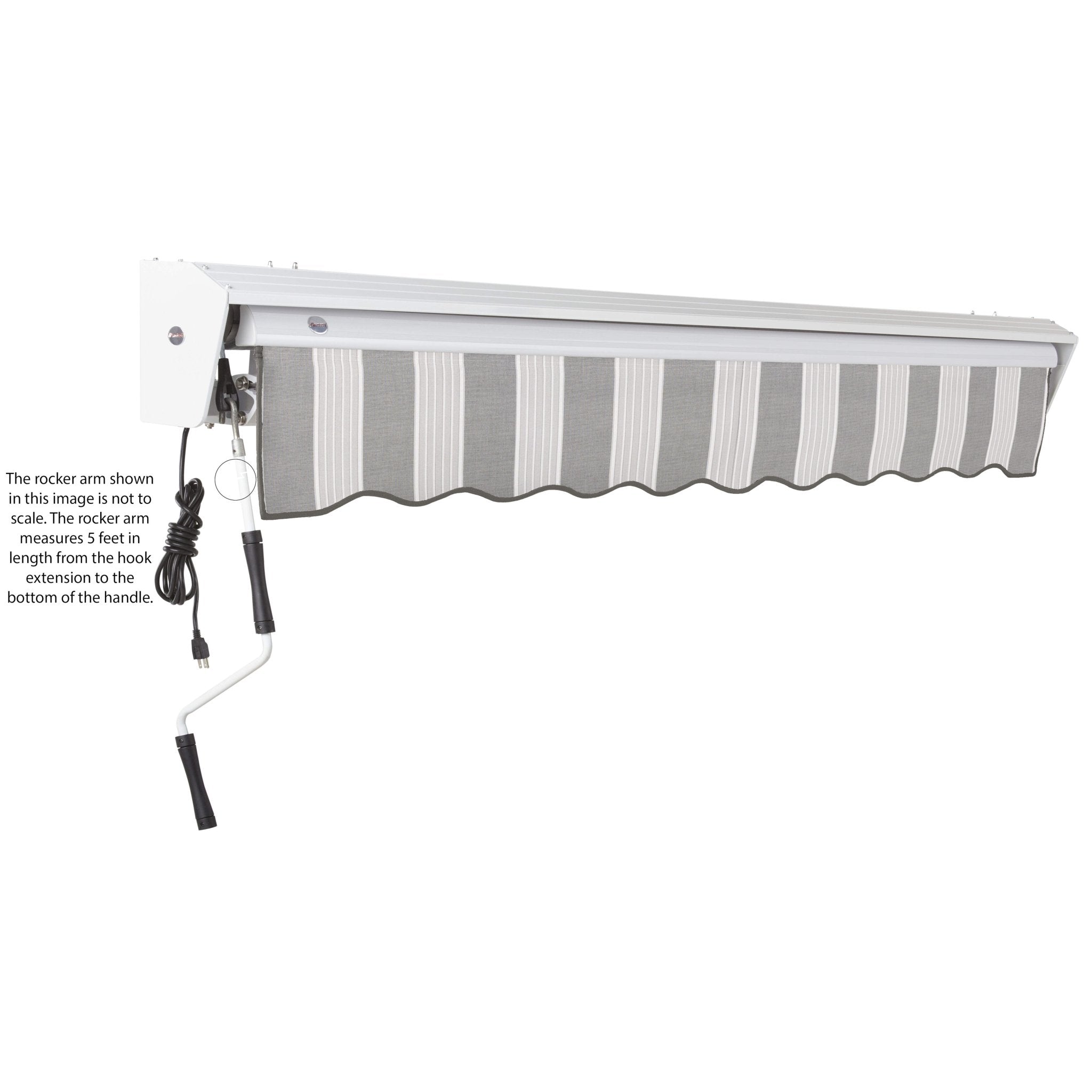 Destin® Left Motor Awning - Awntech Corporation