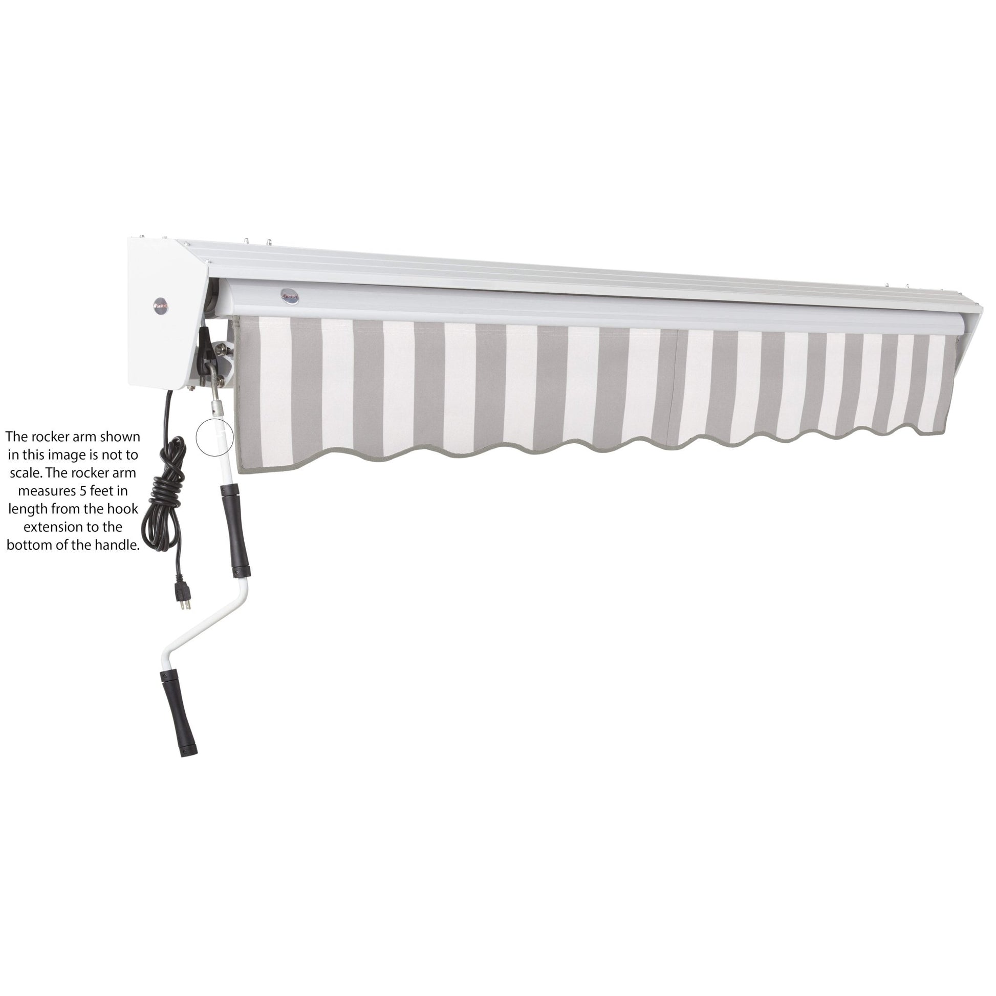 Destin® Left Motor Awning - Awntech Corporation