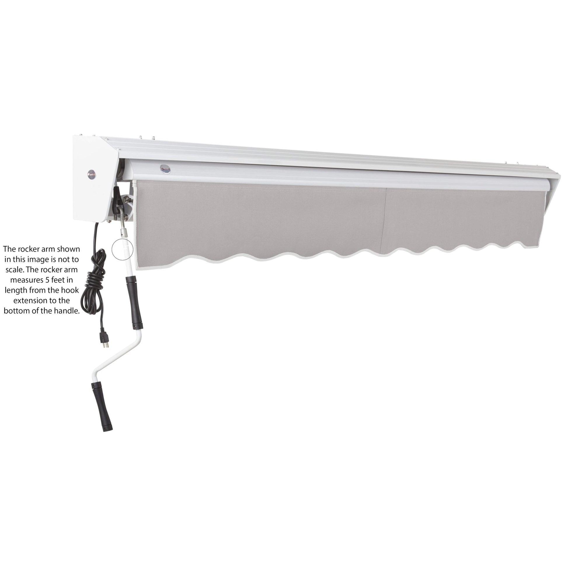 Destin® Left Motor Awning - Awntech Corporation