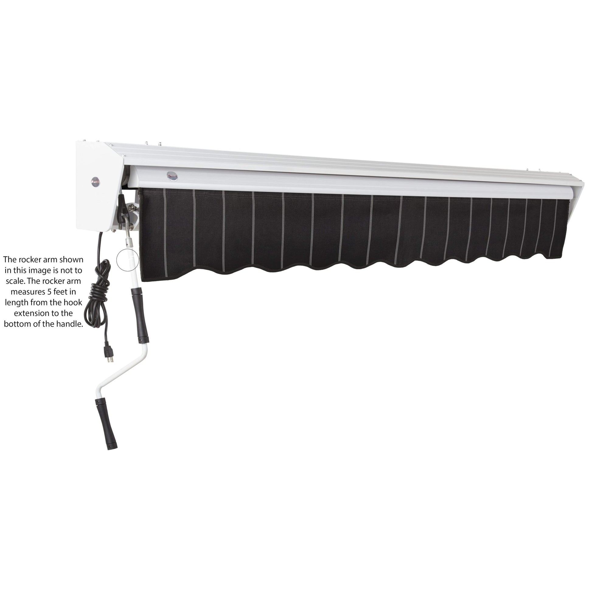 Destin® Left Motor Awning - Awntech Corporation