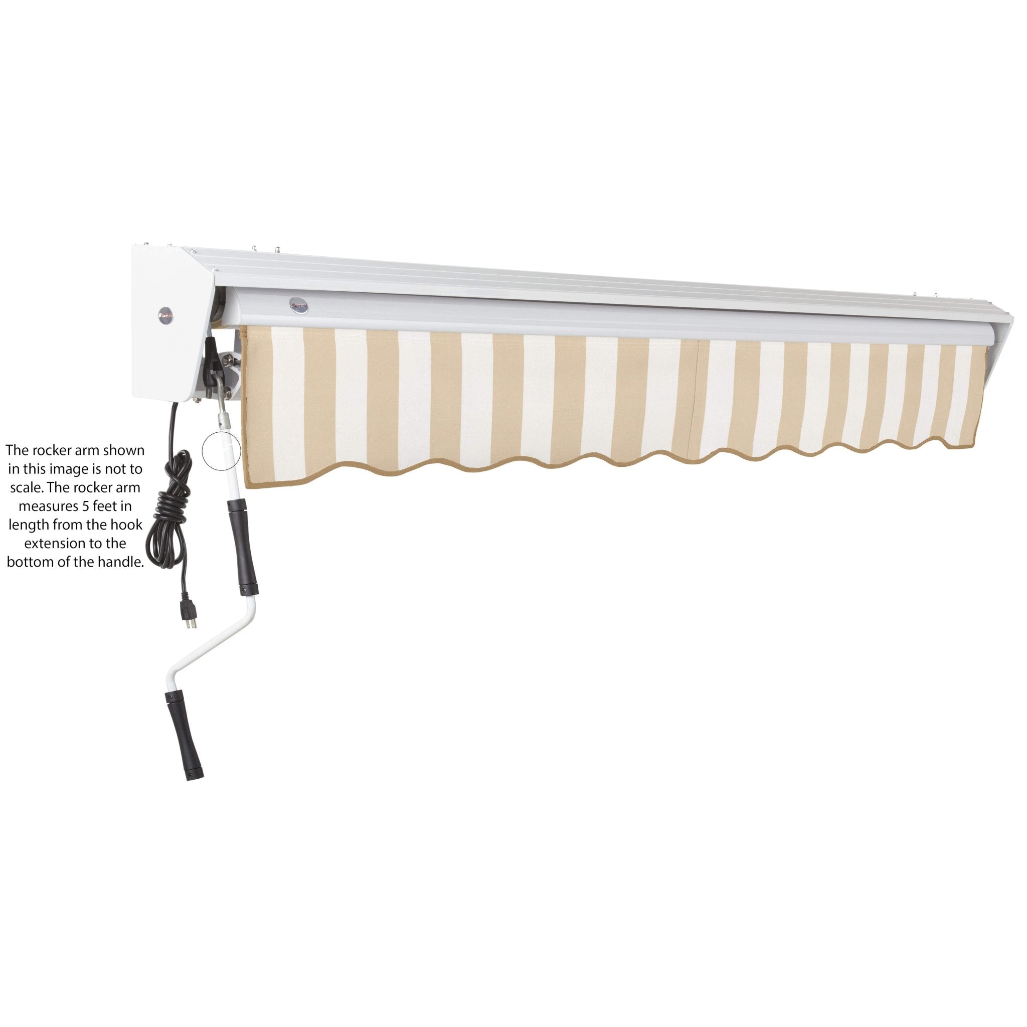 Destin® Left Motor Awning - Awntech Corporation