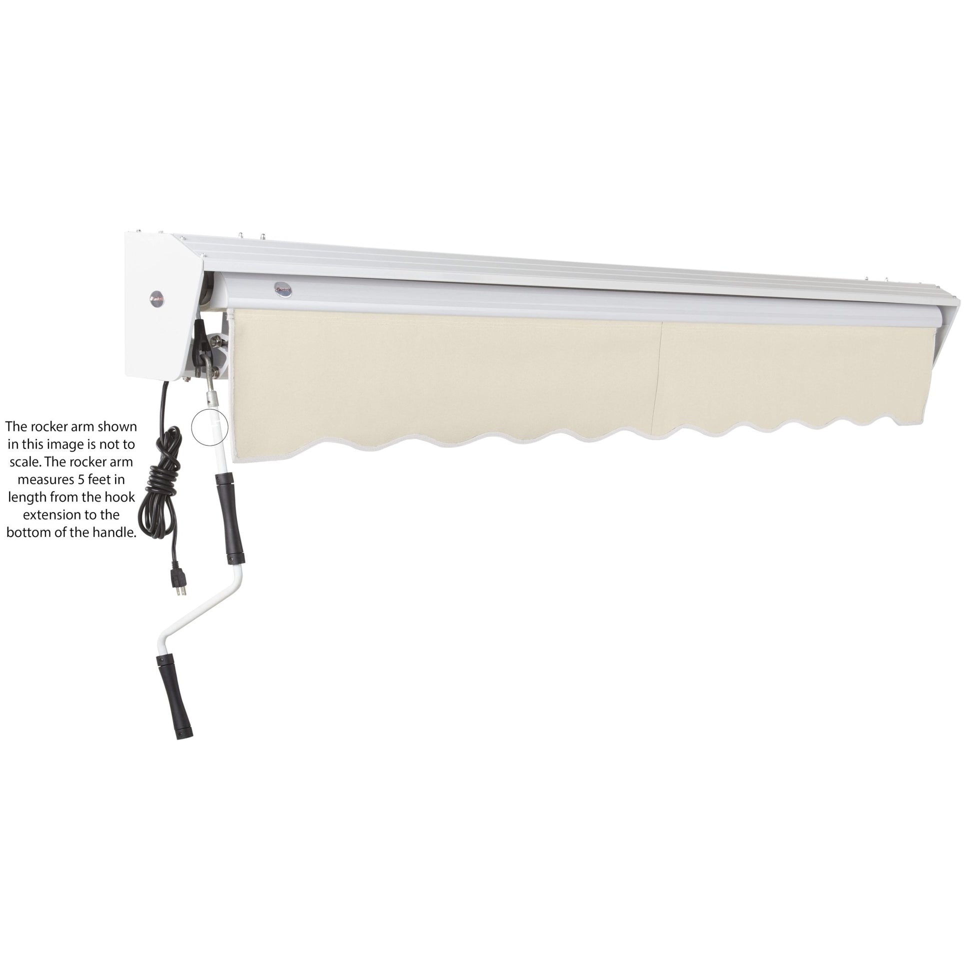 Destin® Left Motor Awning - Awntech Corporation