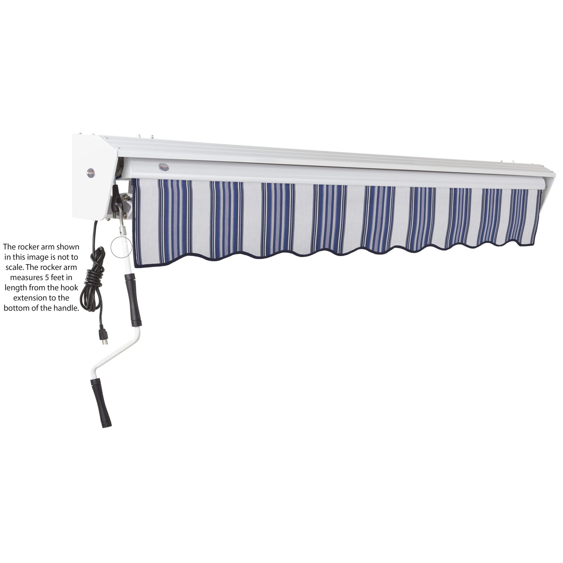 Destin® Left Motor Awning - Awntech Corporation