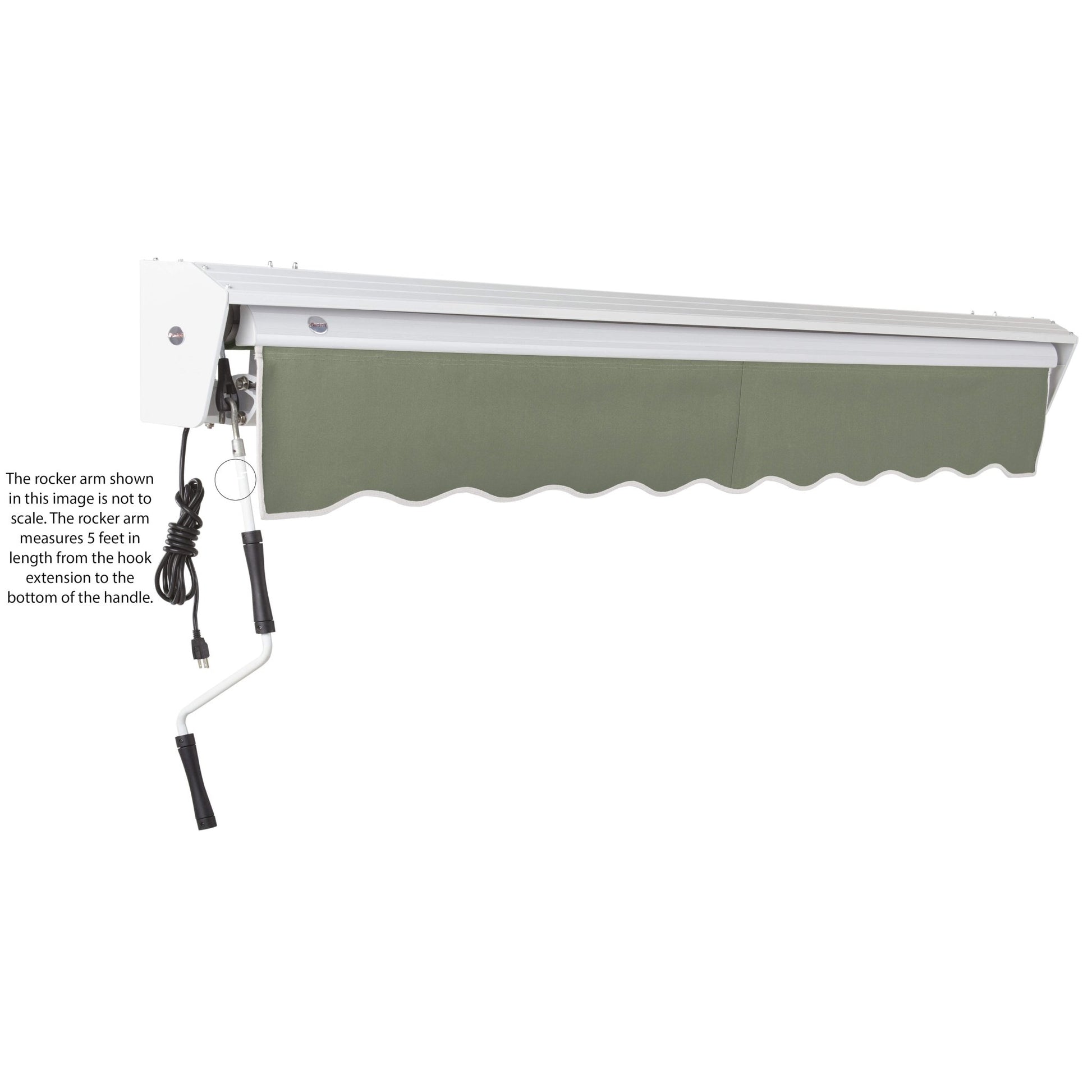 Destin® Left Motor Awning - Awntech Corporation
