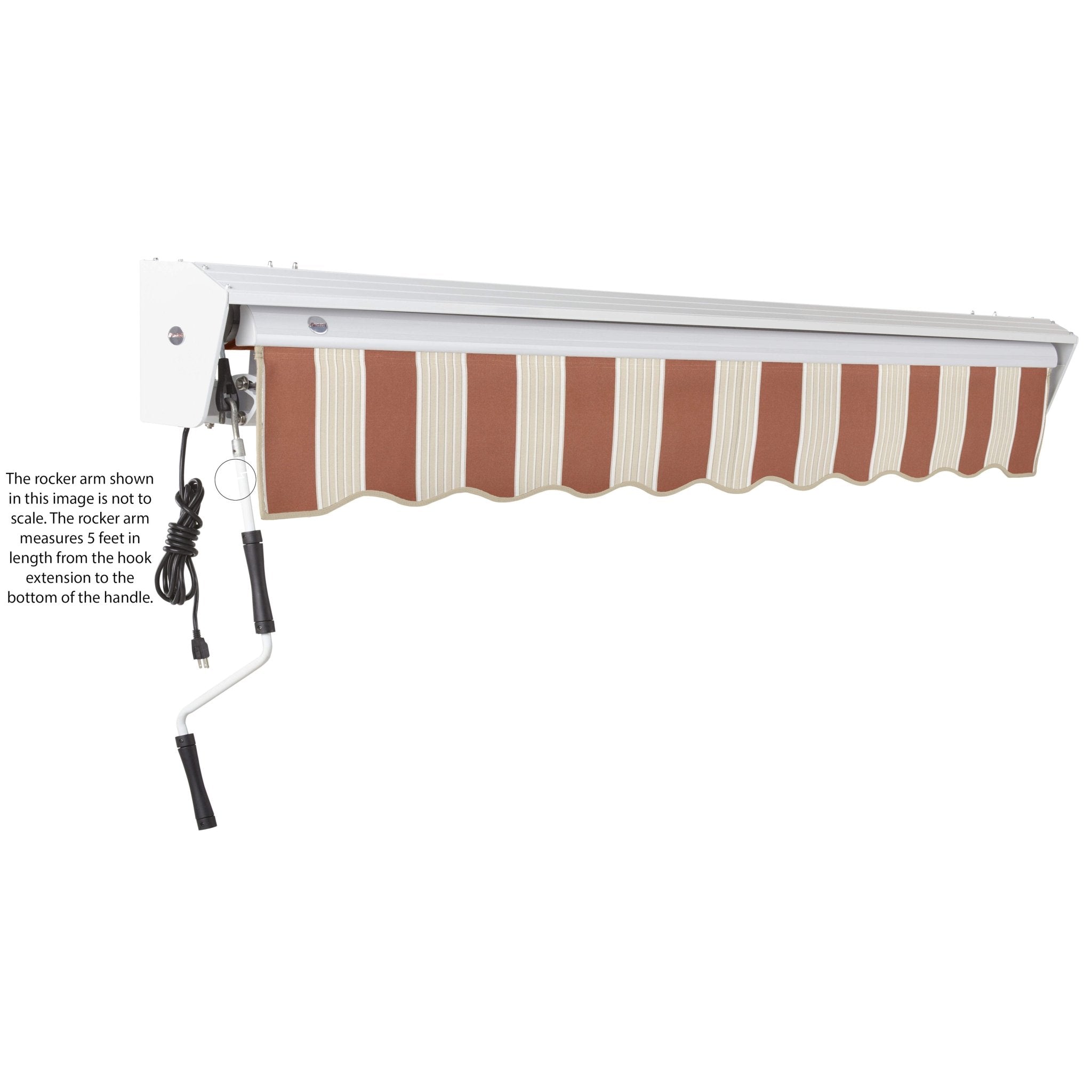 Destin® Left Motor Awning - Awntech Corporation