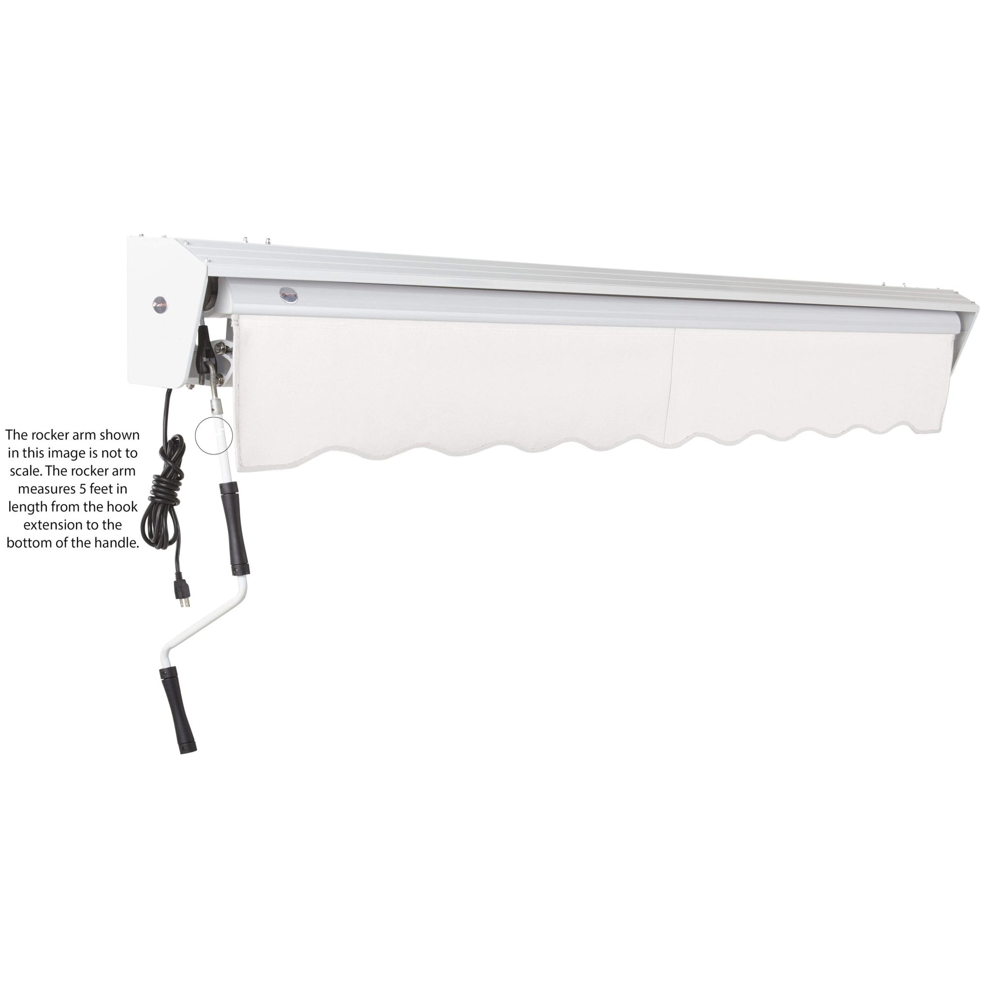 Destin® Left Motor Awning - Awntech Corporation