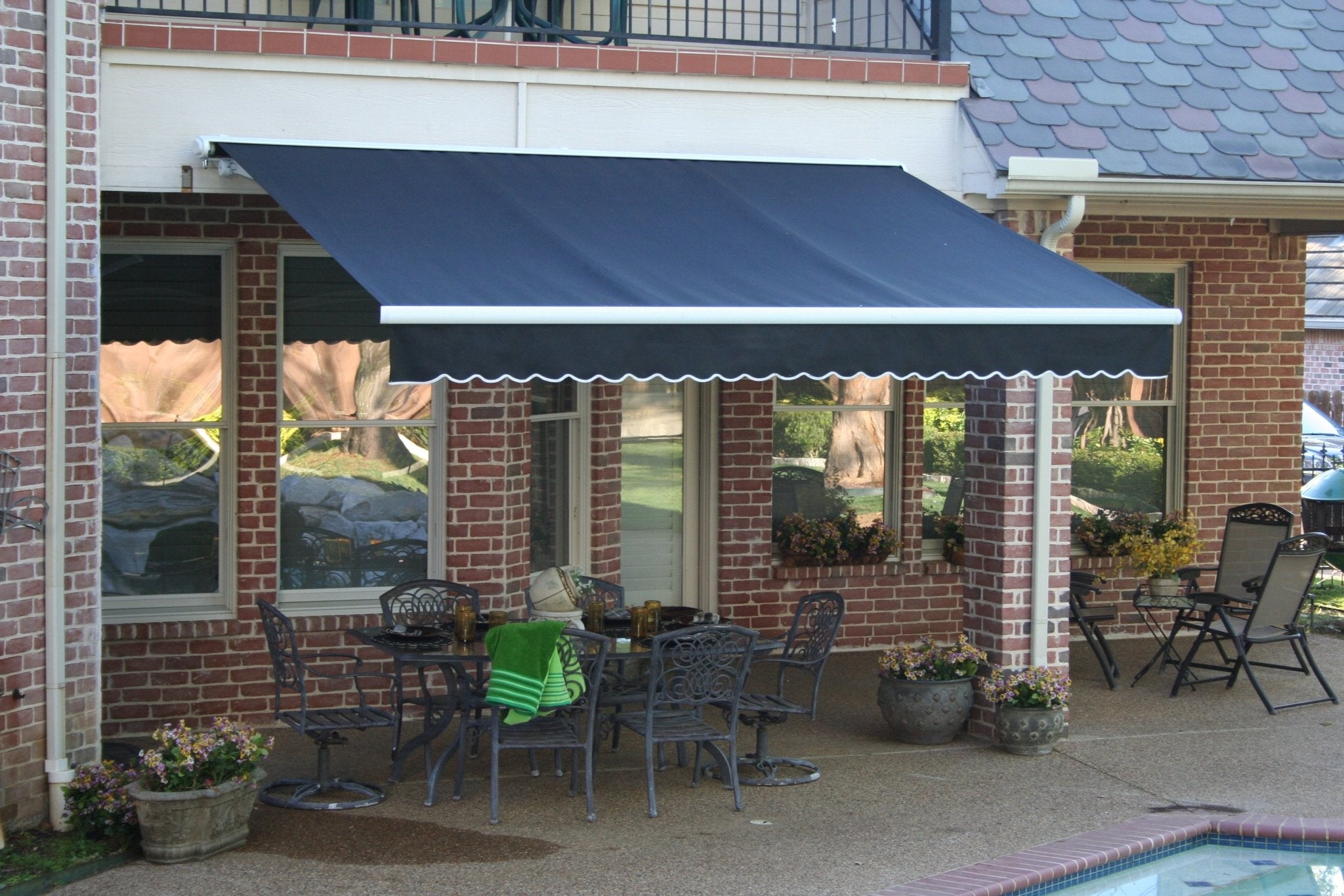 Overstock Laguna Manual Awning - Awntech Corporation