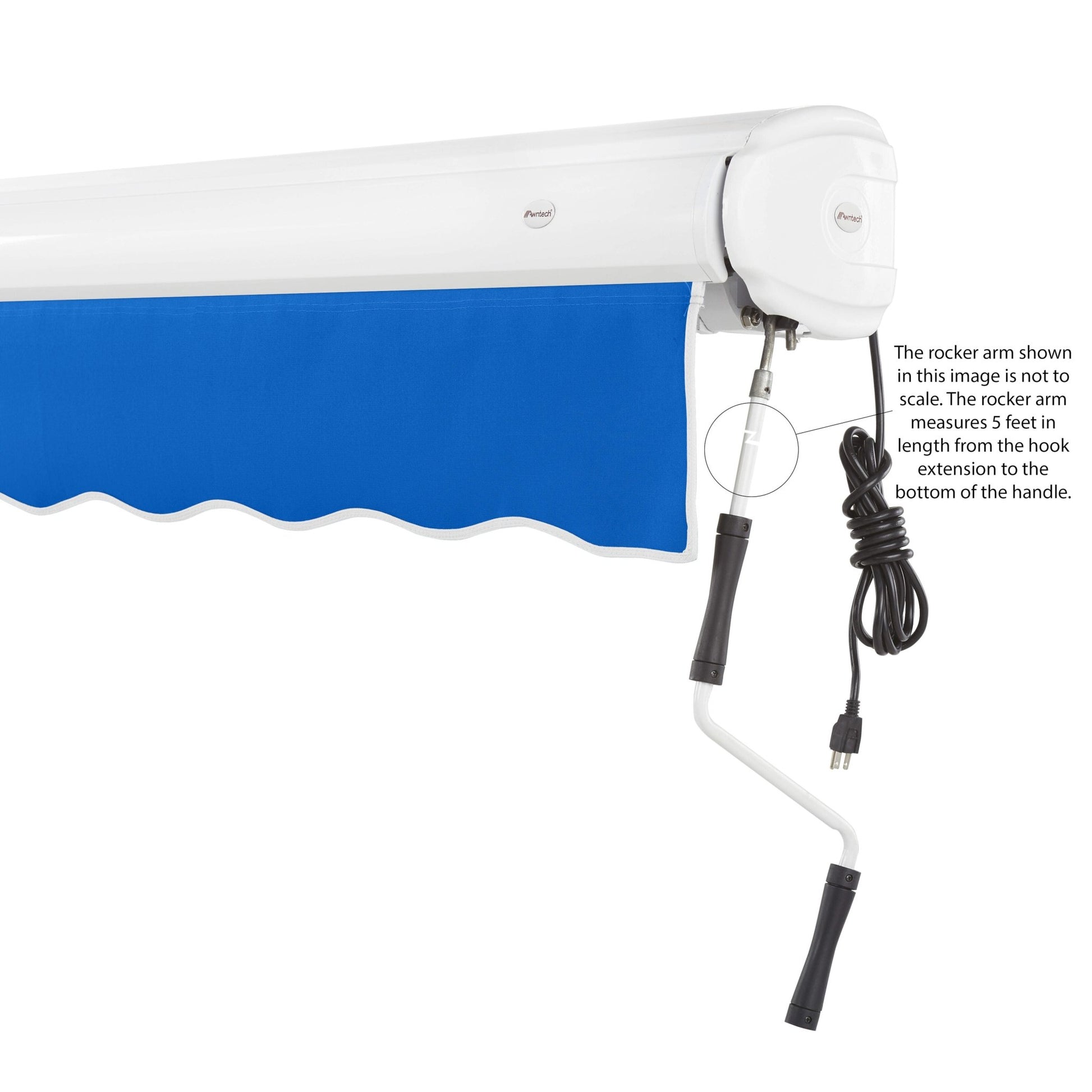 Key West® Right Motor Awning - Awntech Corporation