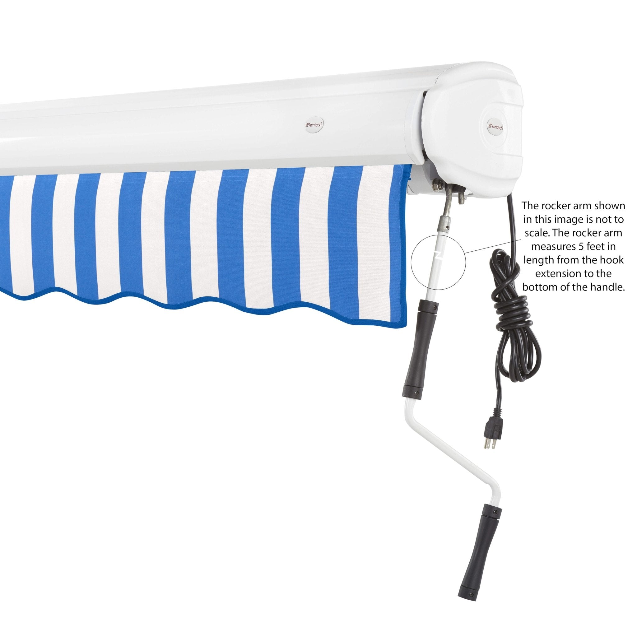 Key West® Right Motor Awning - Awntech Corporation