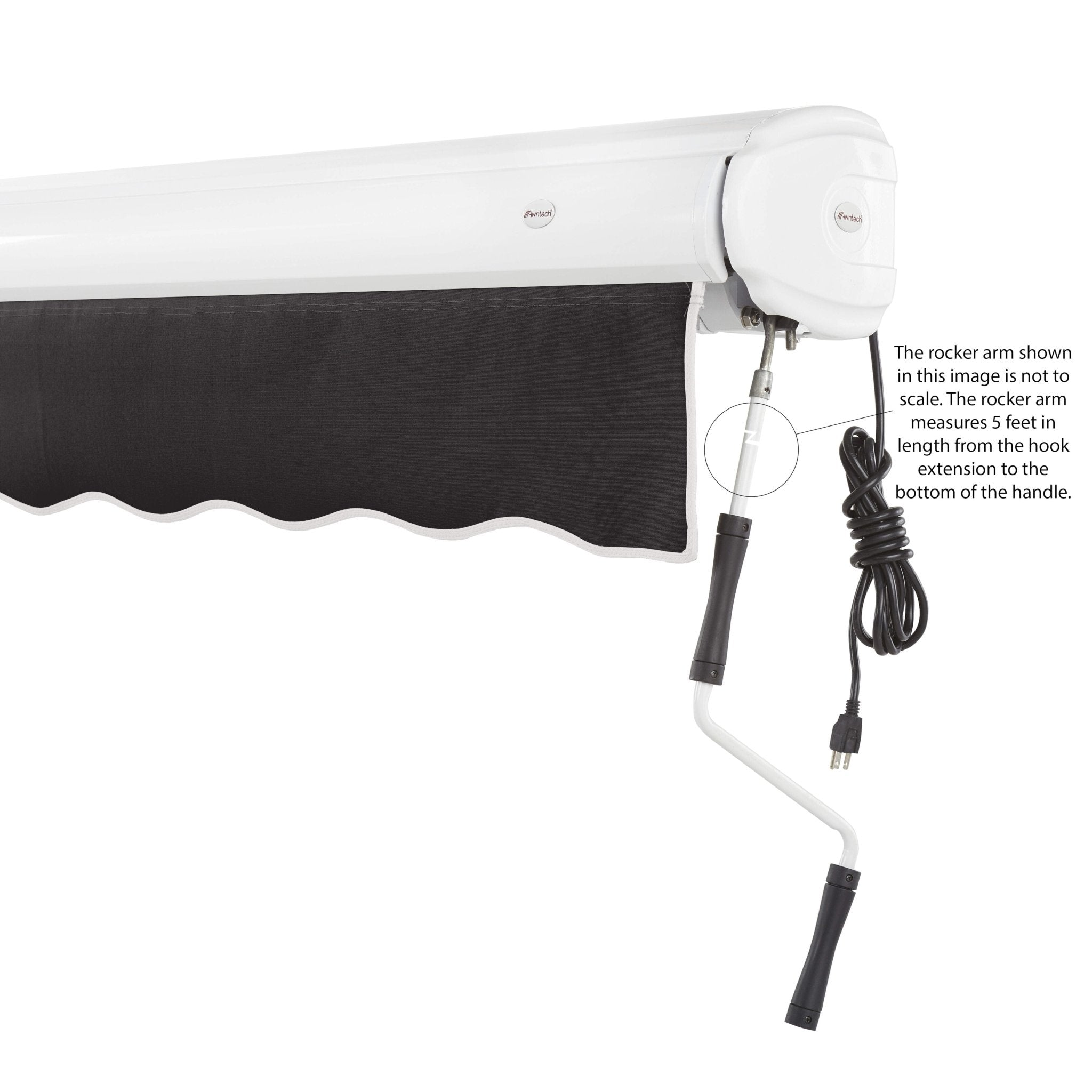 Key West® Right Motor Awning - Awntech Corporation