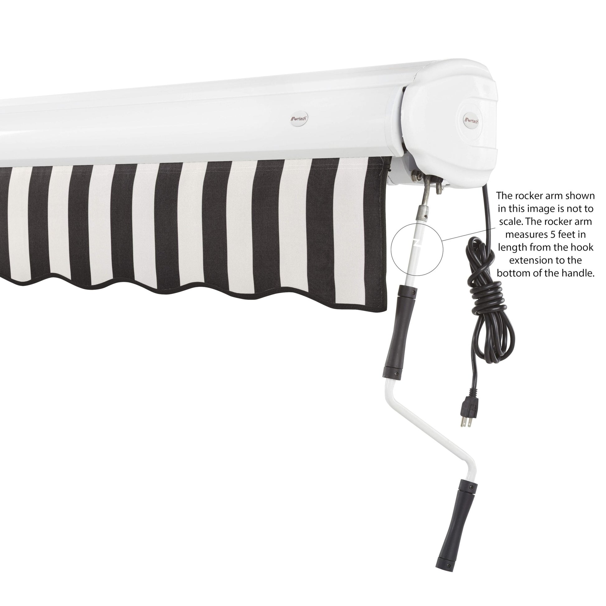 Key West® Right Motor Awning - Awntech Corporation