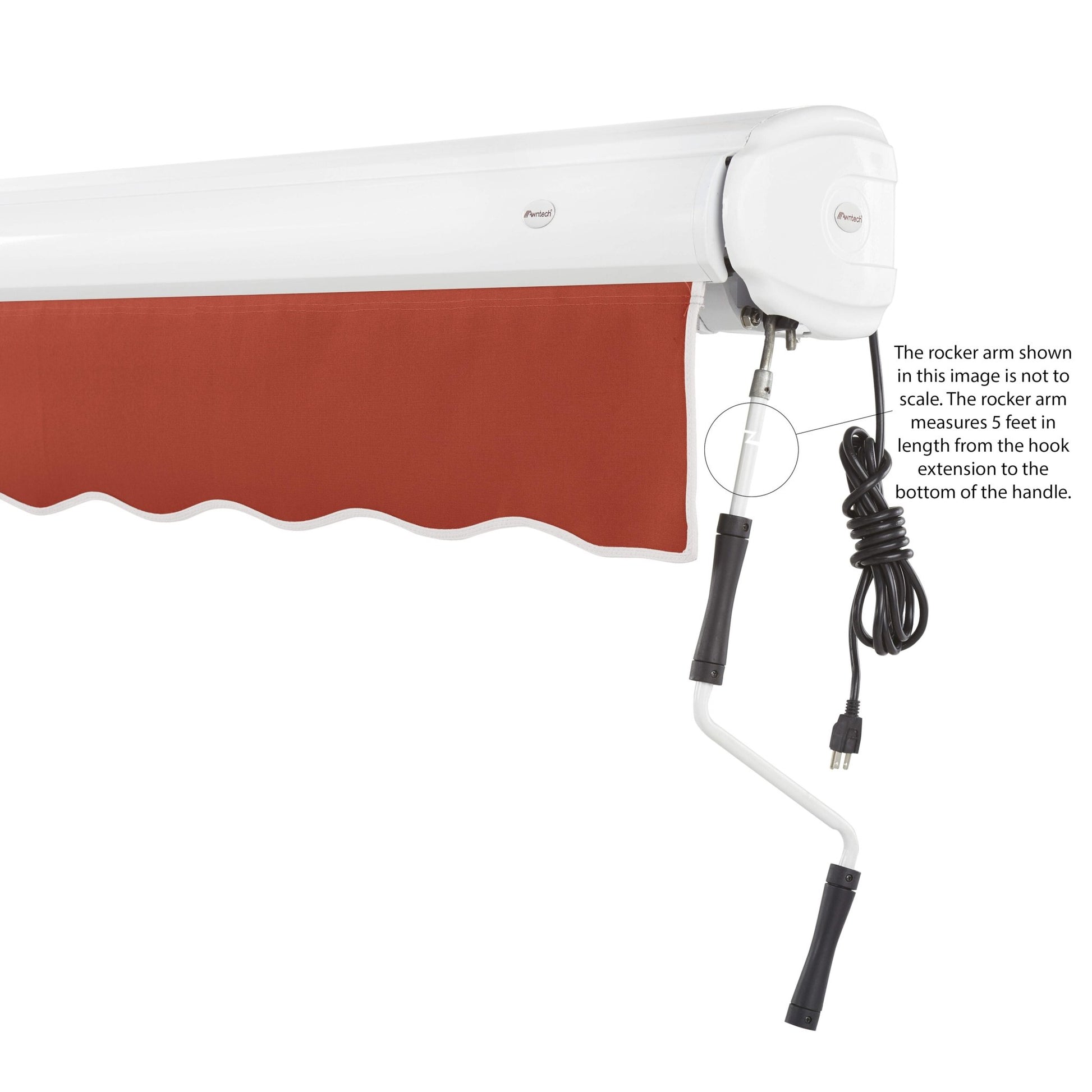 Key West® Right Motor Awning - Awntech Corporation