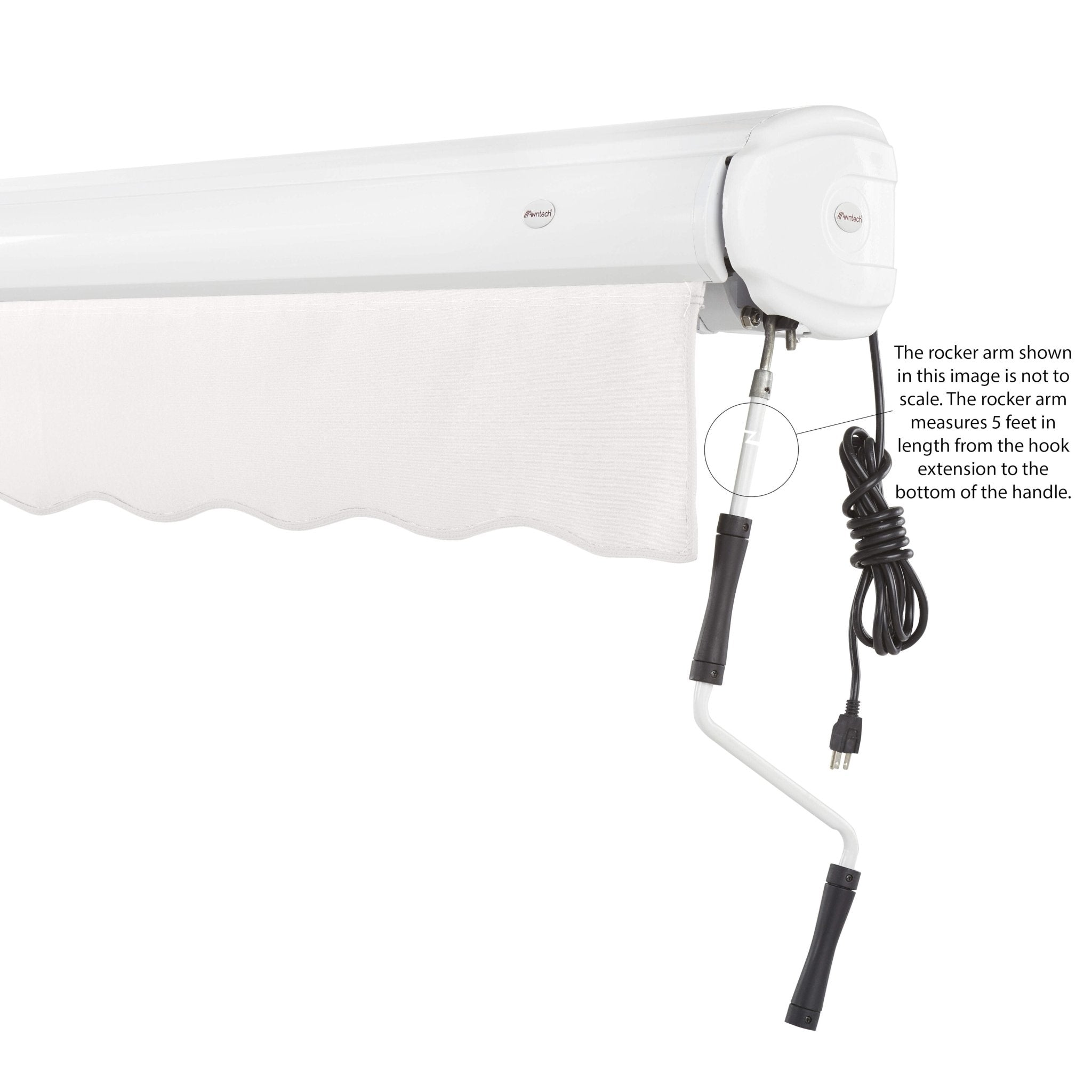 Key West® Right Motor Awning - Awntech Corporation