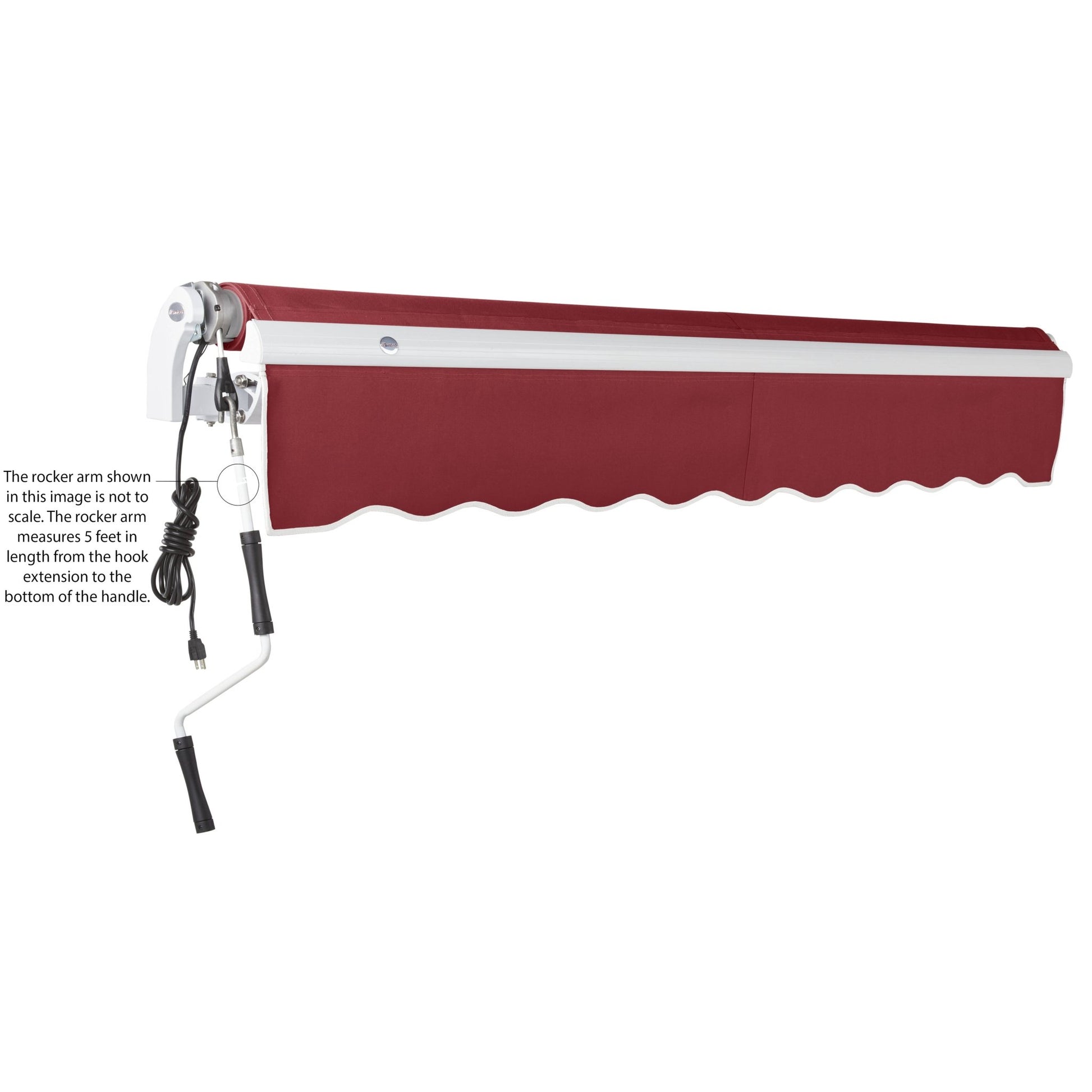Maui® Left Motor Awning - Awntech Corporation